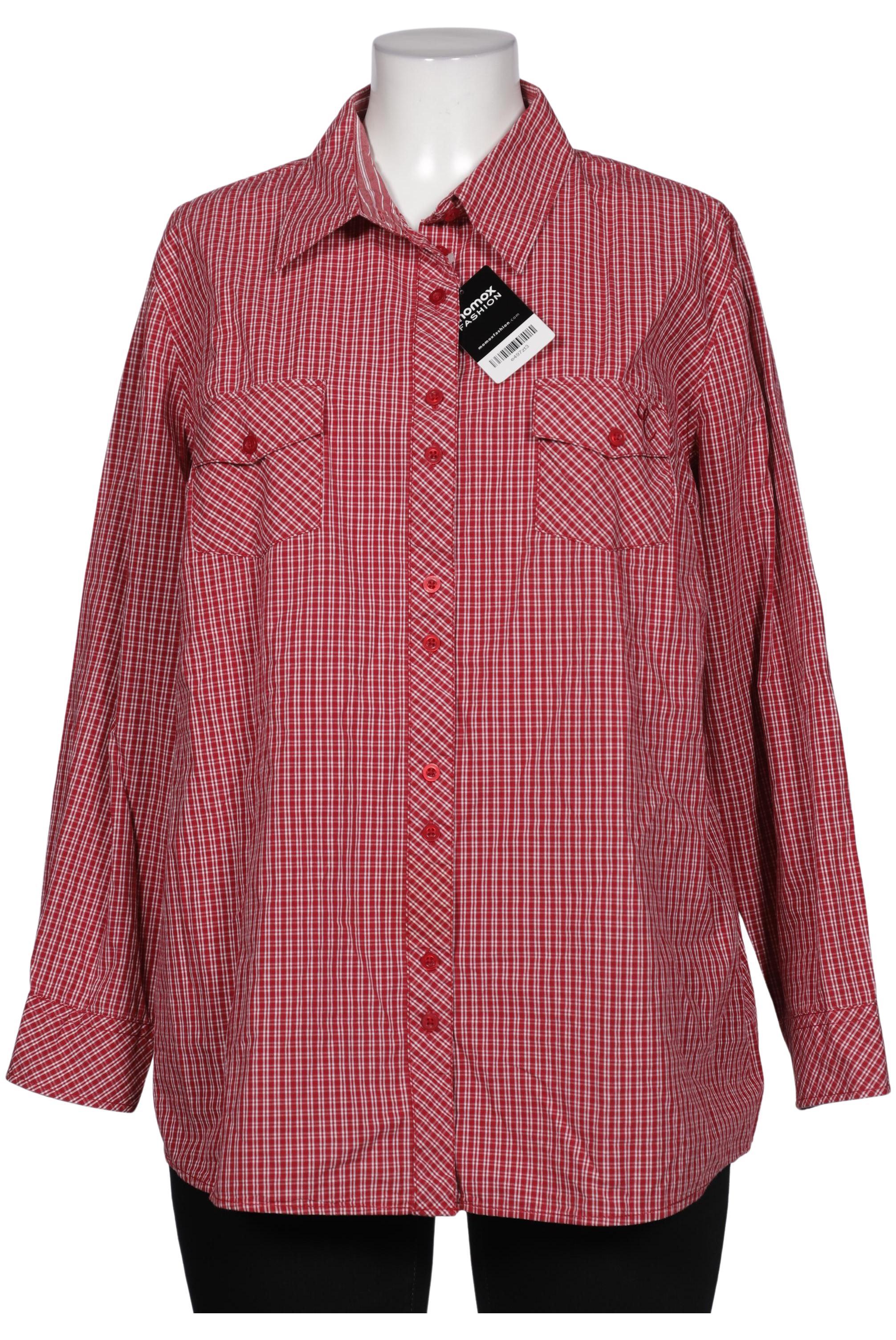 

Ulla Popken Damen Bluse, rot, Gr. 46