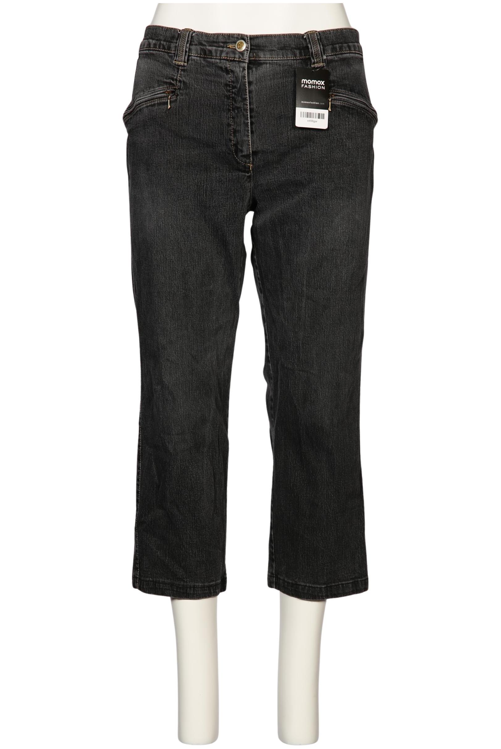 

Ulla Popken Damen Jeans, schwarz, Gr. 23