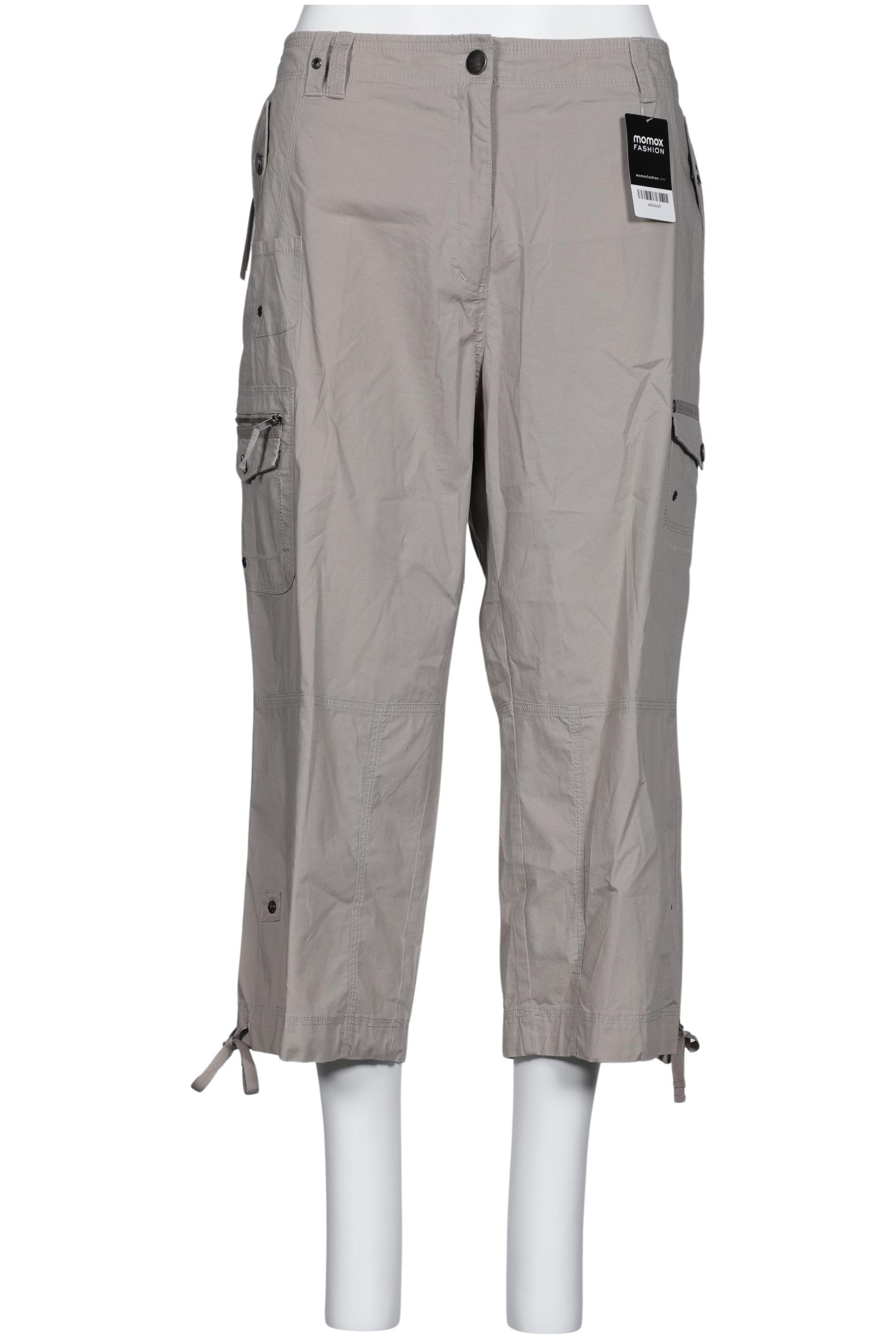 

Ulla Popken Damen Stoffhose, grau, Gr. 48