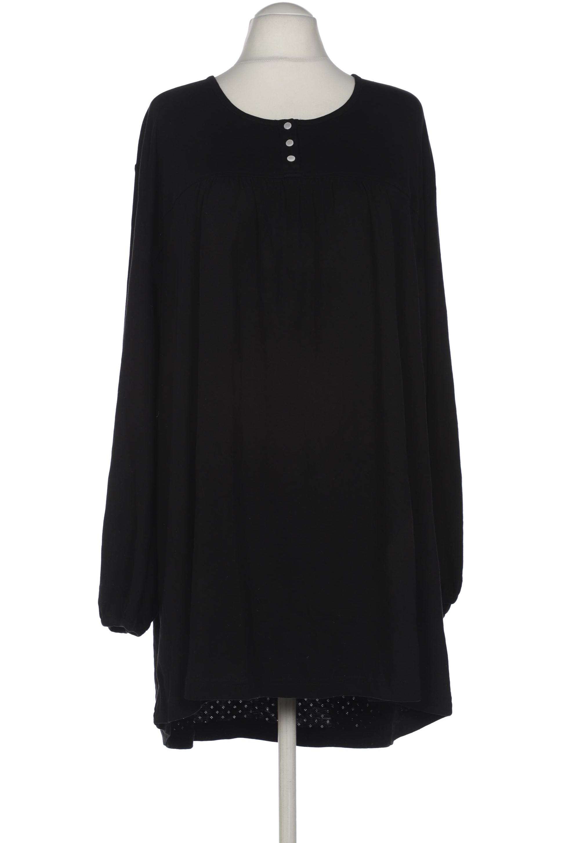 

Ulla Popken Damen Langarmshirt, schwarz, Gr. 58