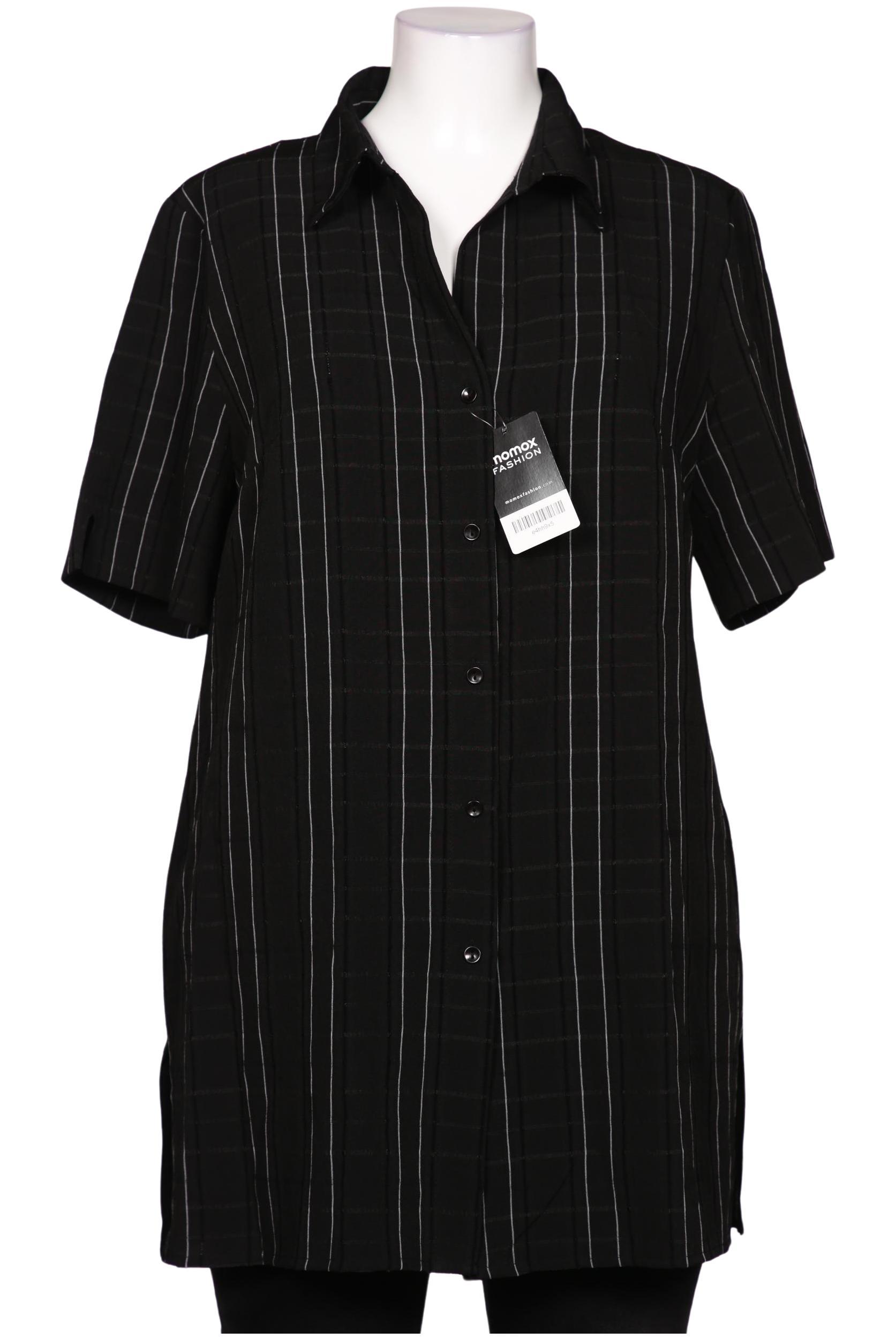 

Ulla Popken Damen Bluse, schwarz, Gr. 42