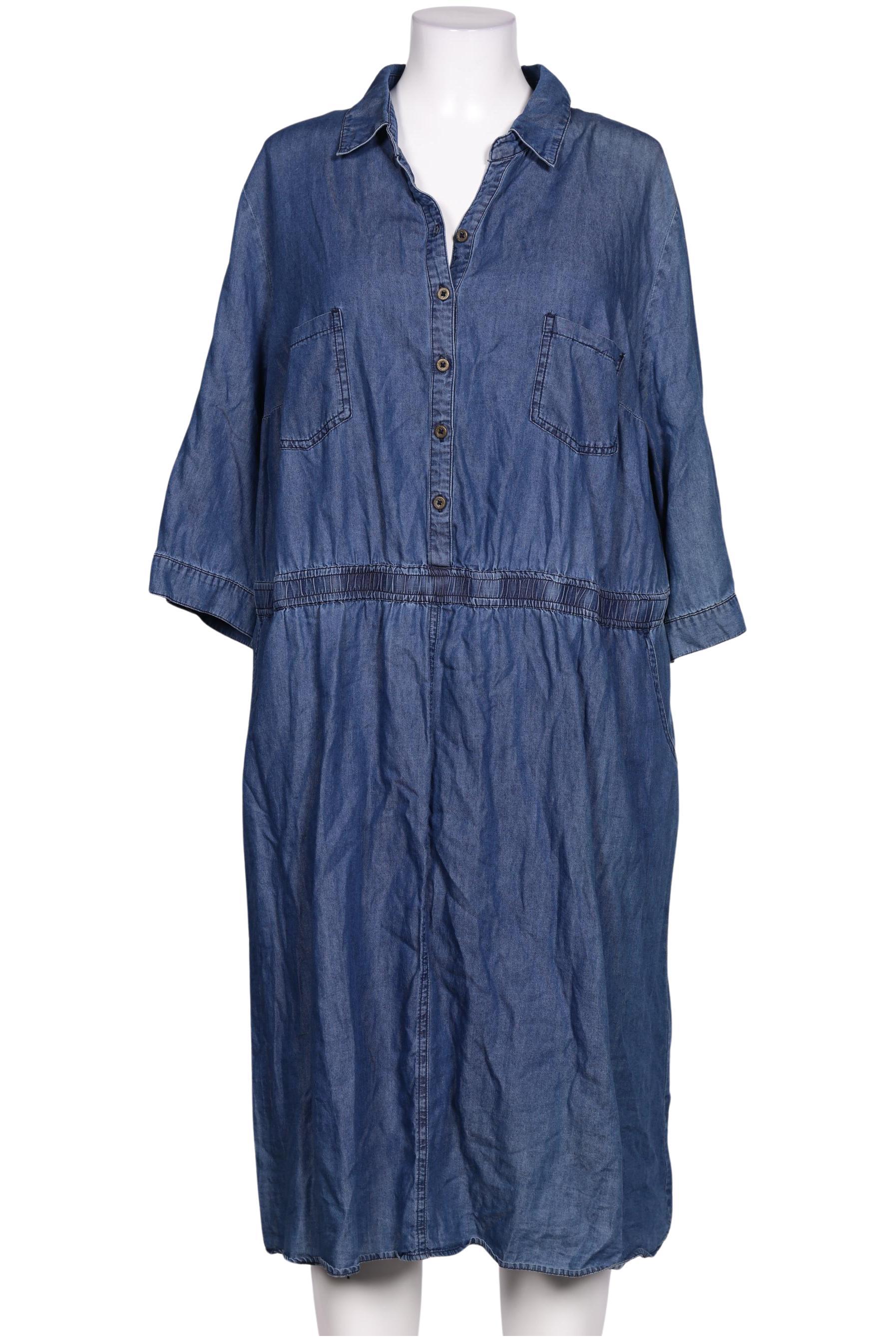 

Ulla Popken Damen Kleid, blau, Gr. 50