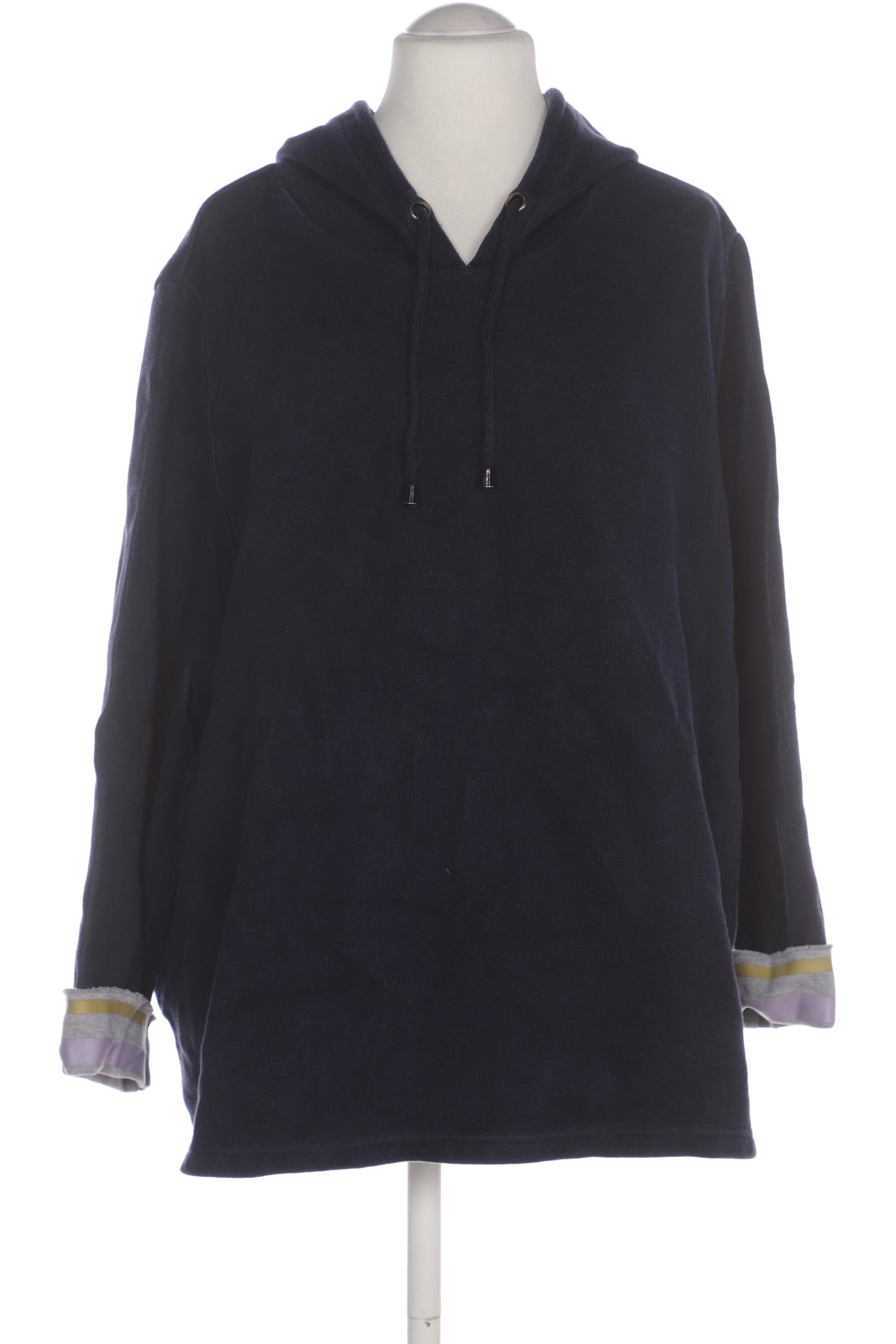 

Ulla Popken Damen Kapuzenpullover, marineblau, Gr. 54