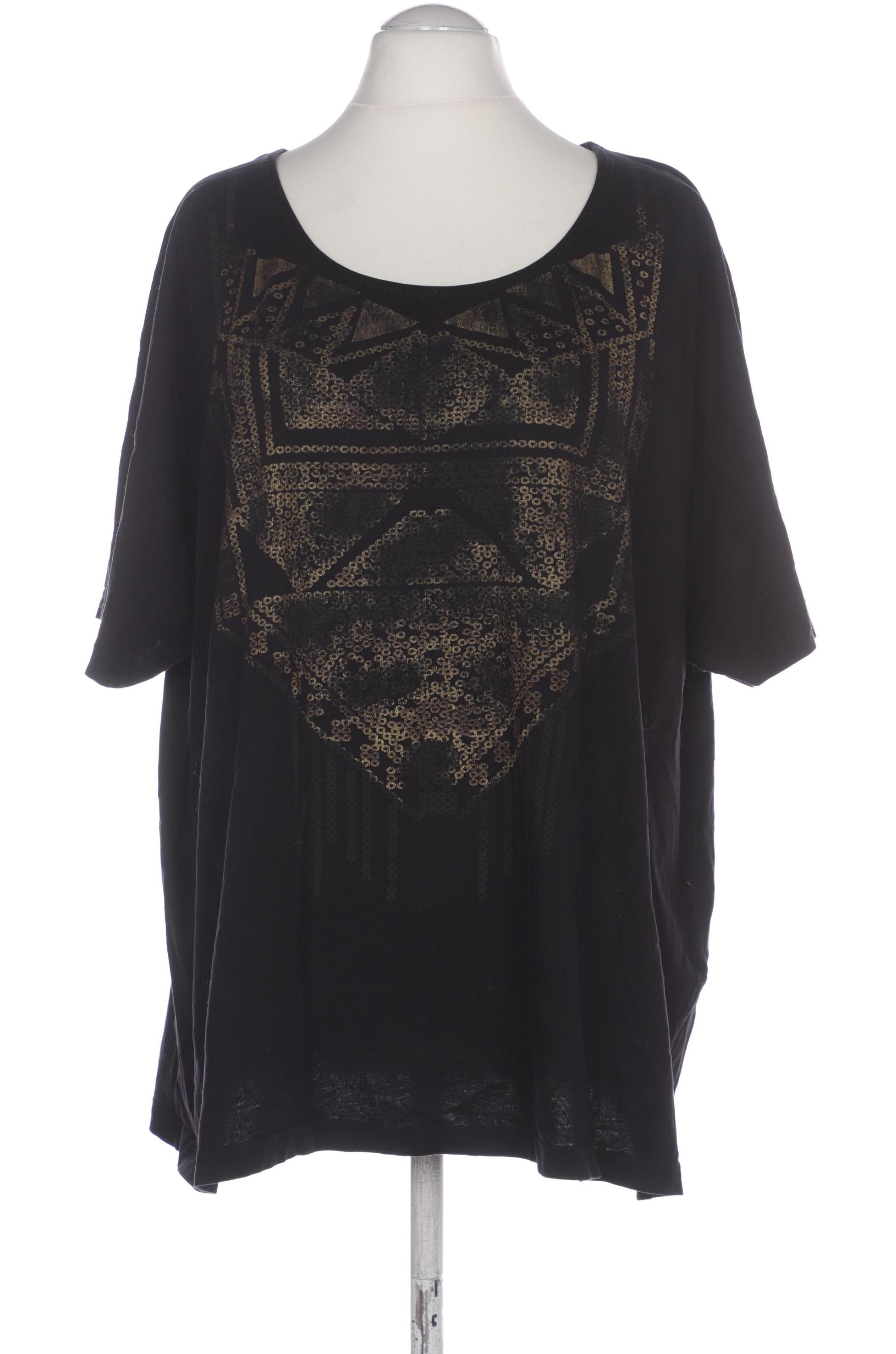 

Ulla Popken Damen T-Shirt, schwarz, Gr. 54