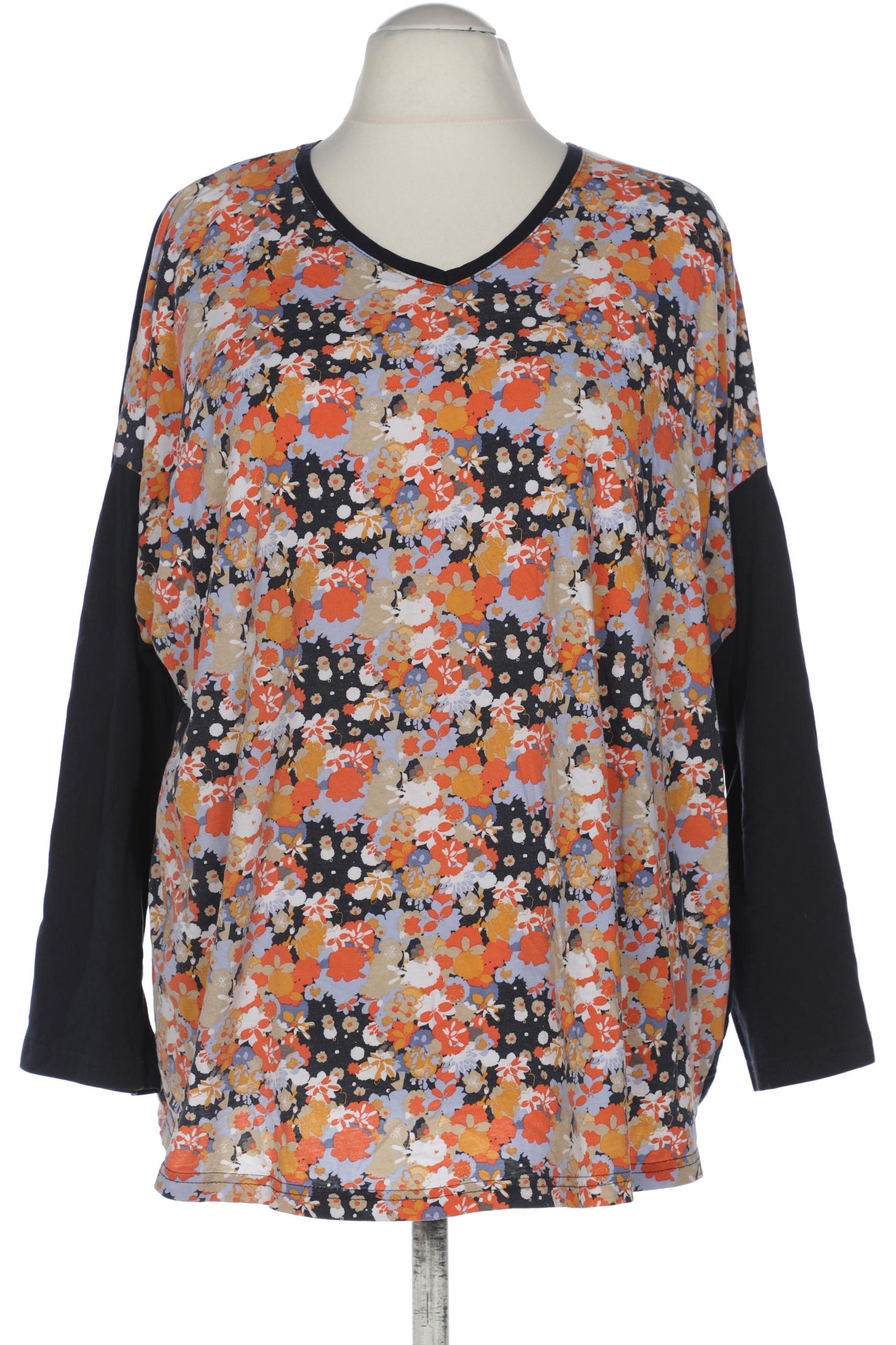 

Ulla Popken Damen Langarmshirt, mehrfarbig, Gr. 54