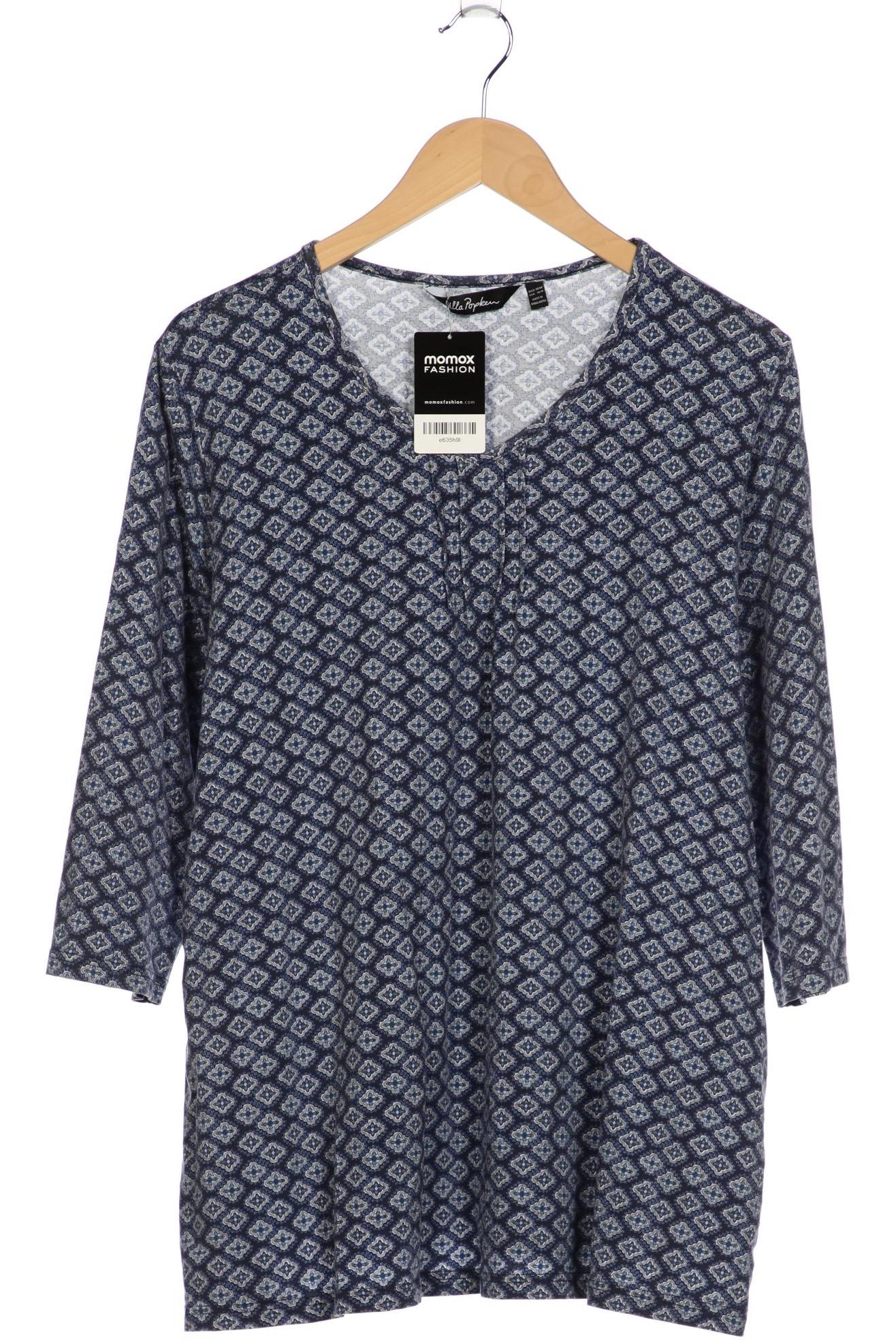 

Ulla Popken Damen Langarmshirt, marineblau, Gr. 46