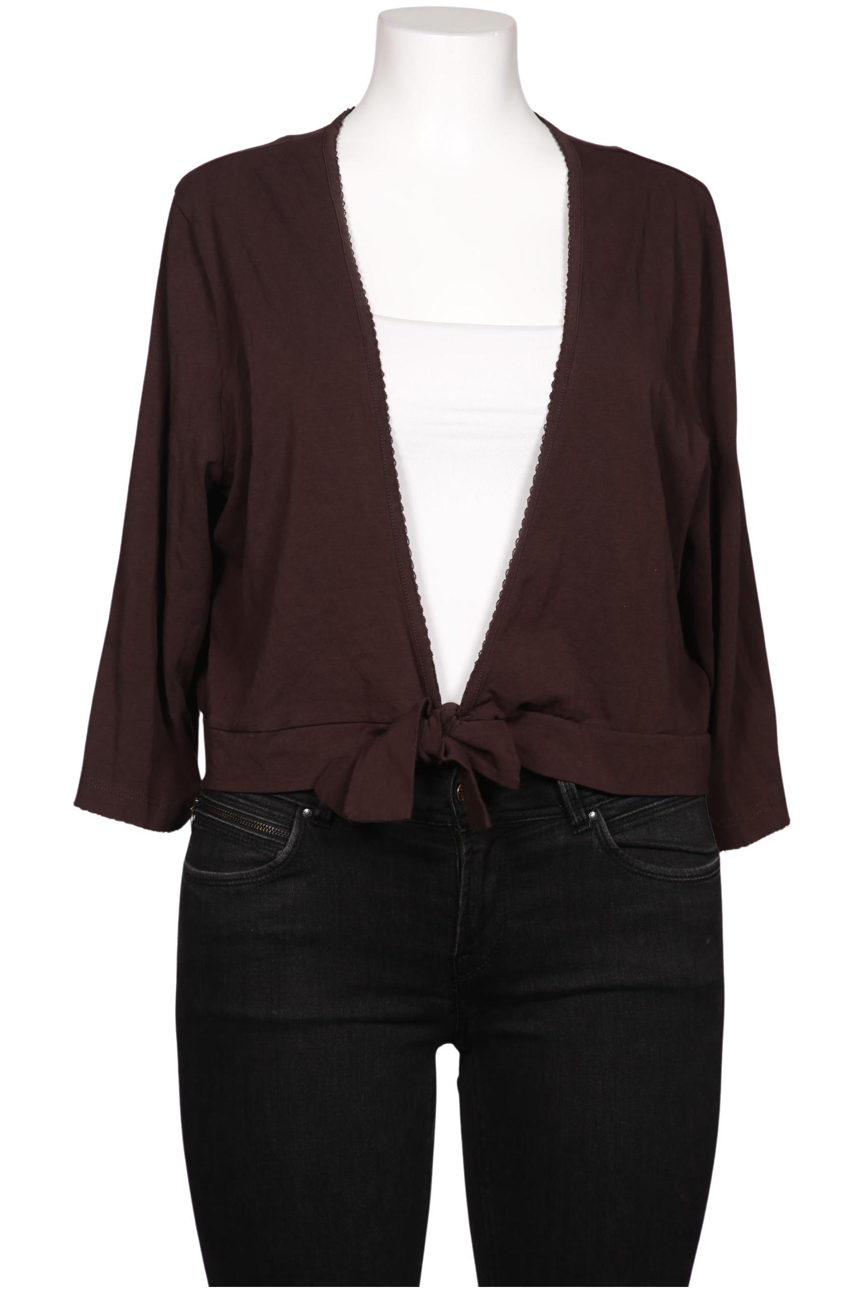 

Ulla Popken Damen Strickjacke, braun, Gr. 50