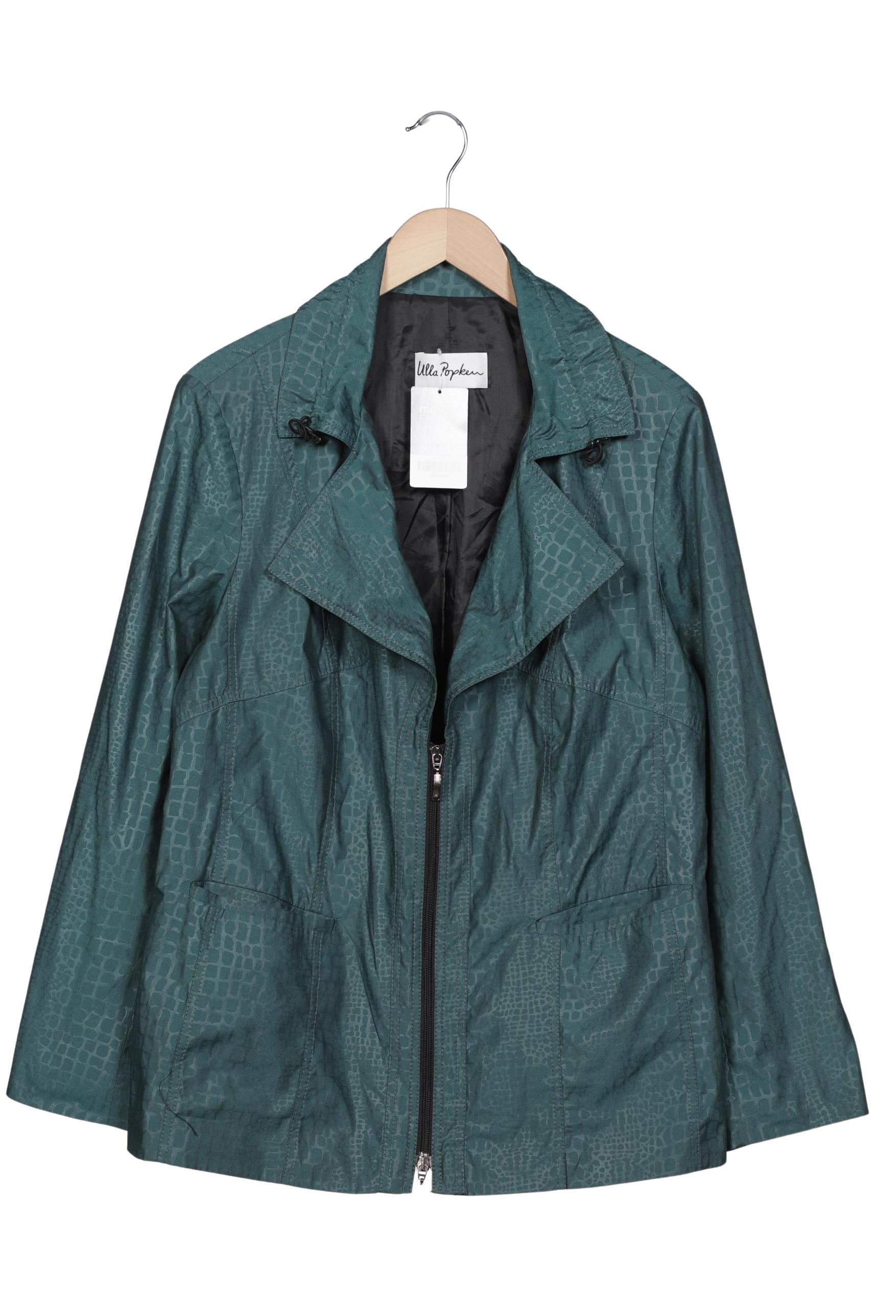 

Ulla Popken Damen Jacke, türkis, Gr. 48