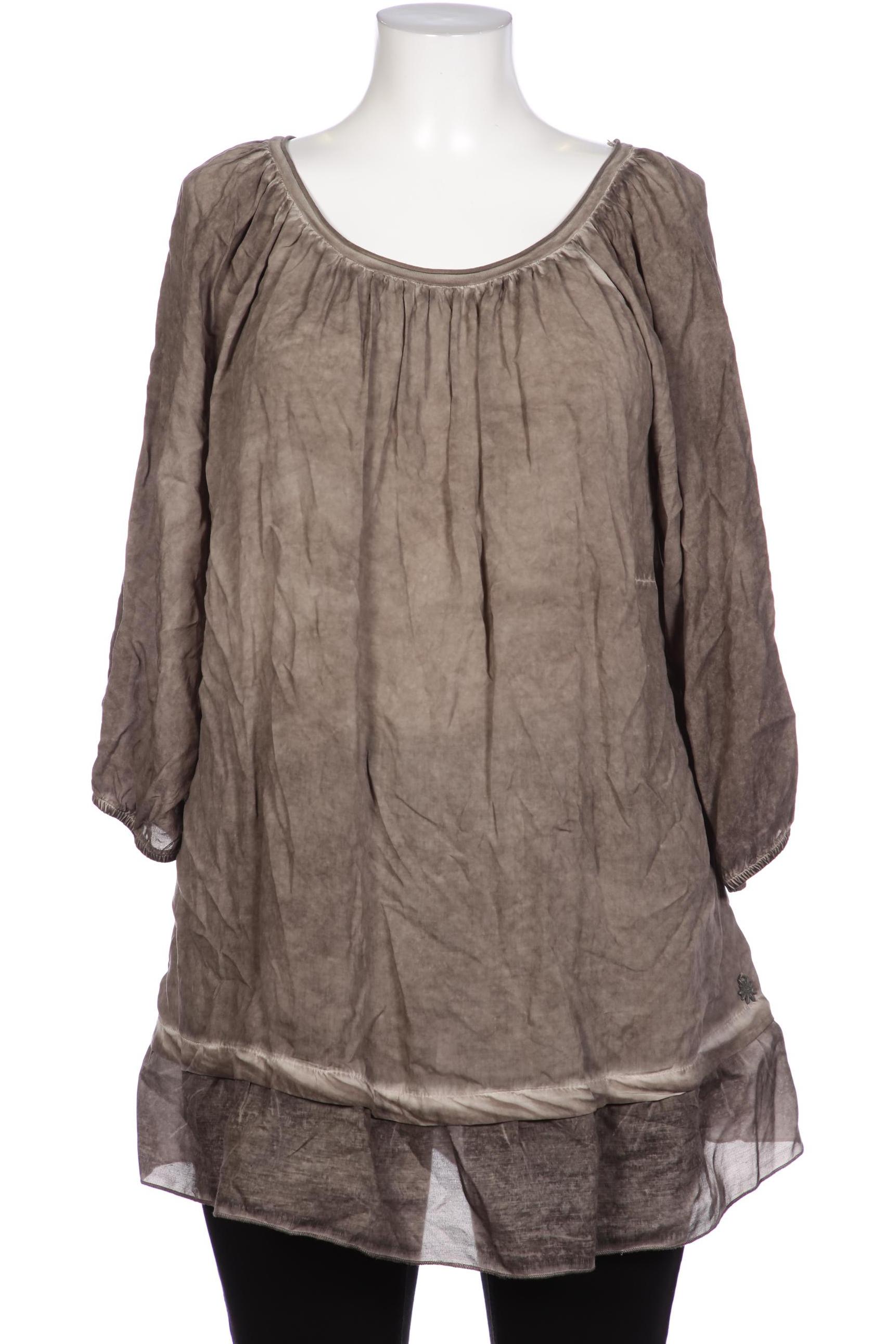 

Ulla Popken Damen Bluse, grau, Gr. 46