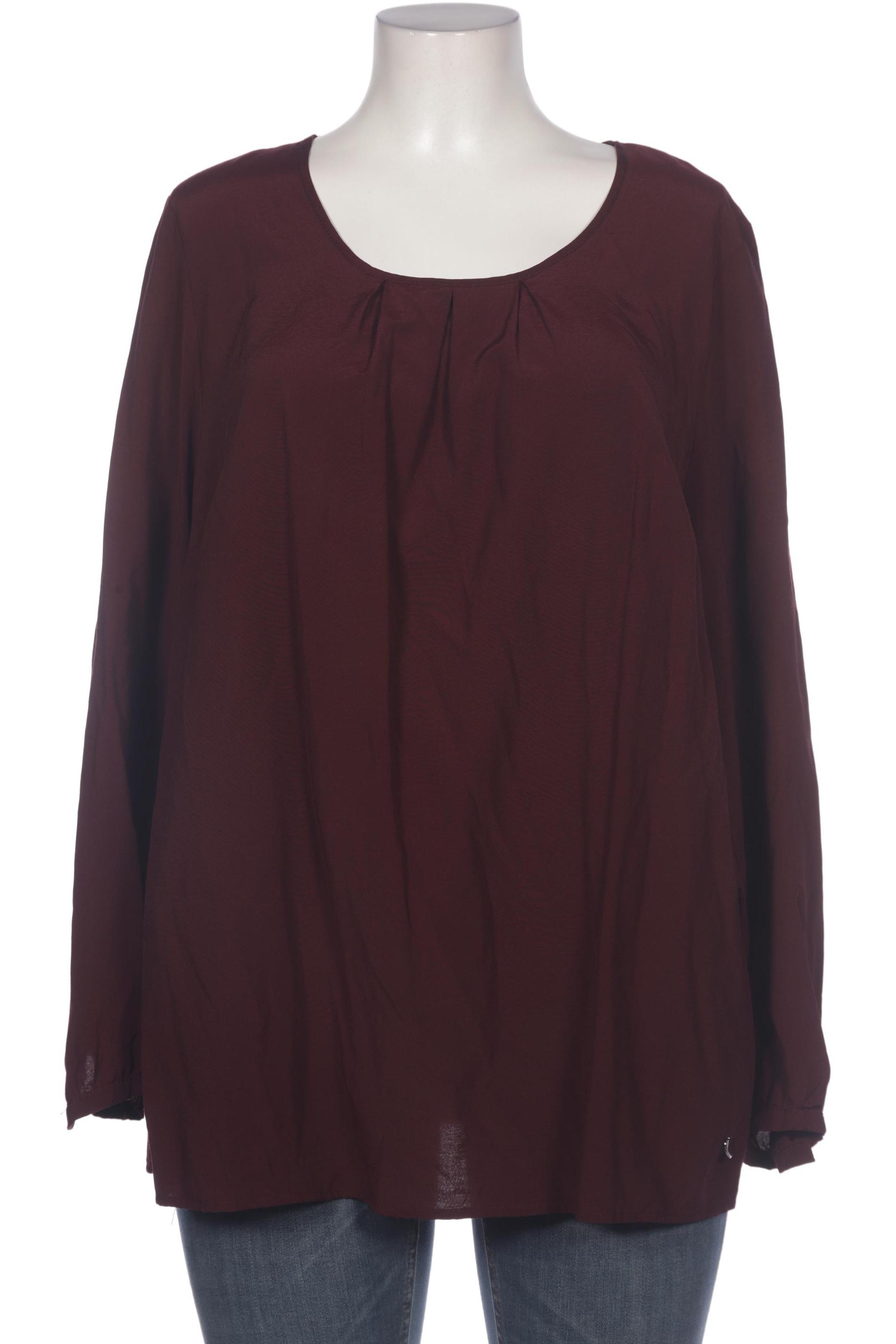 

Ulla Popken Damen Bluse, bordeaux, Gr. 46