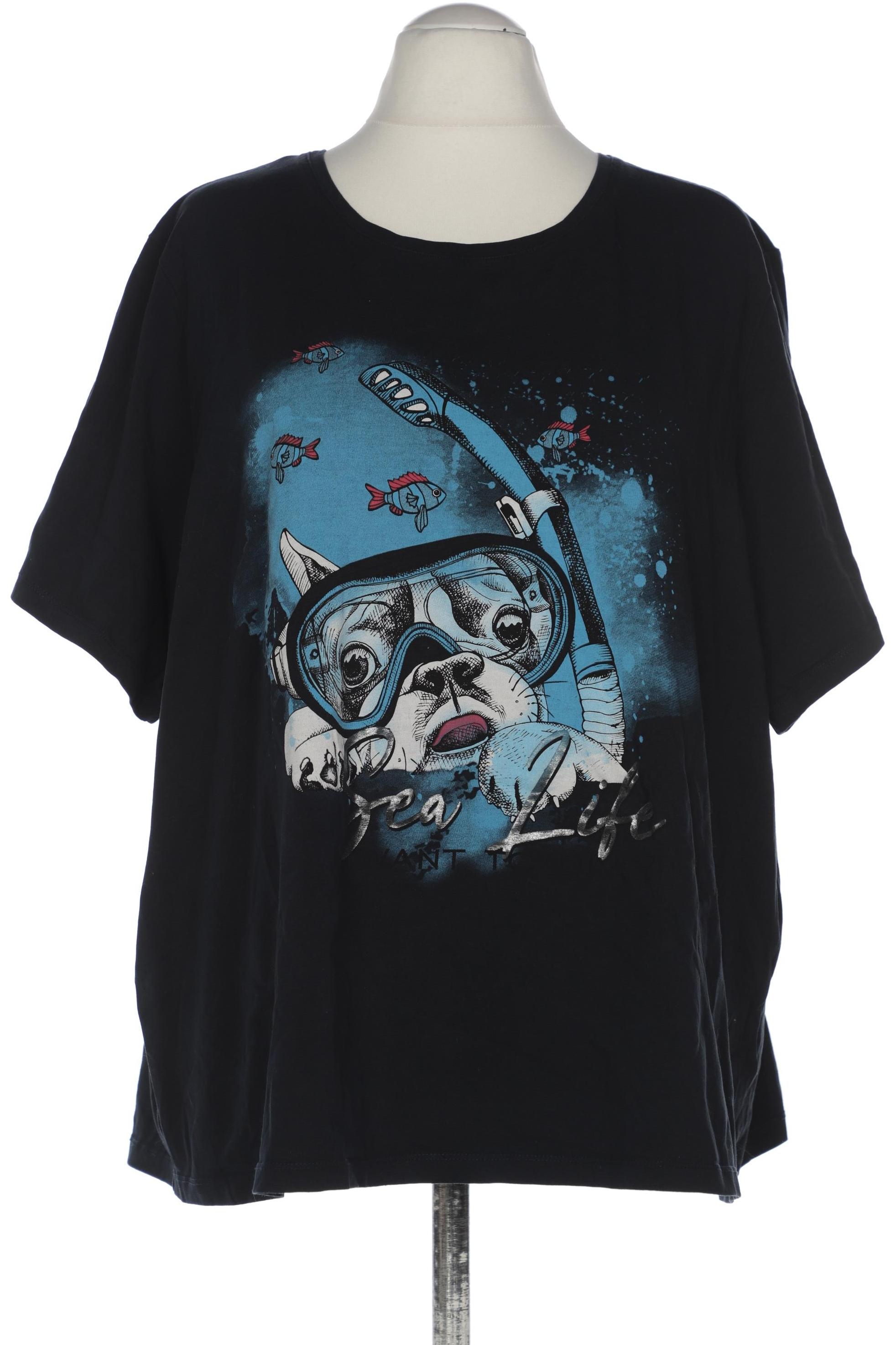 

Ulla Popken Damen T-Shirt, marineblau, Gr. 54