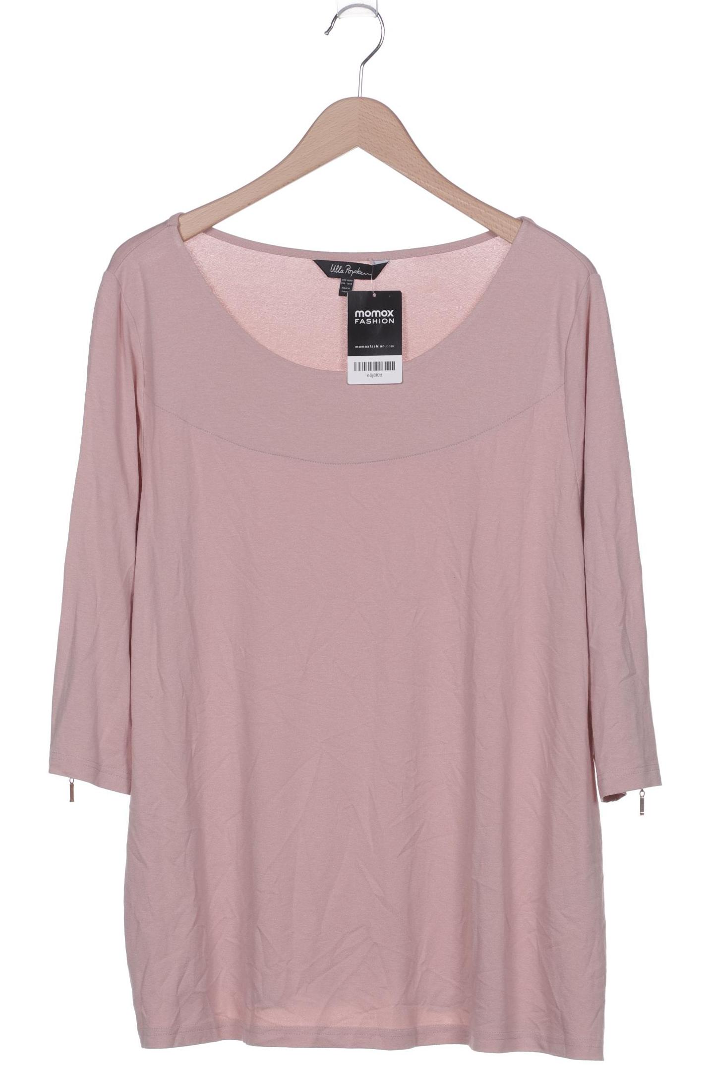 

Ulla Popken Damen Langarmshirt, pink, Gr. 46