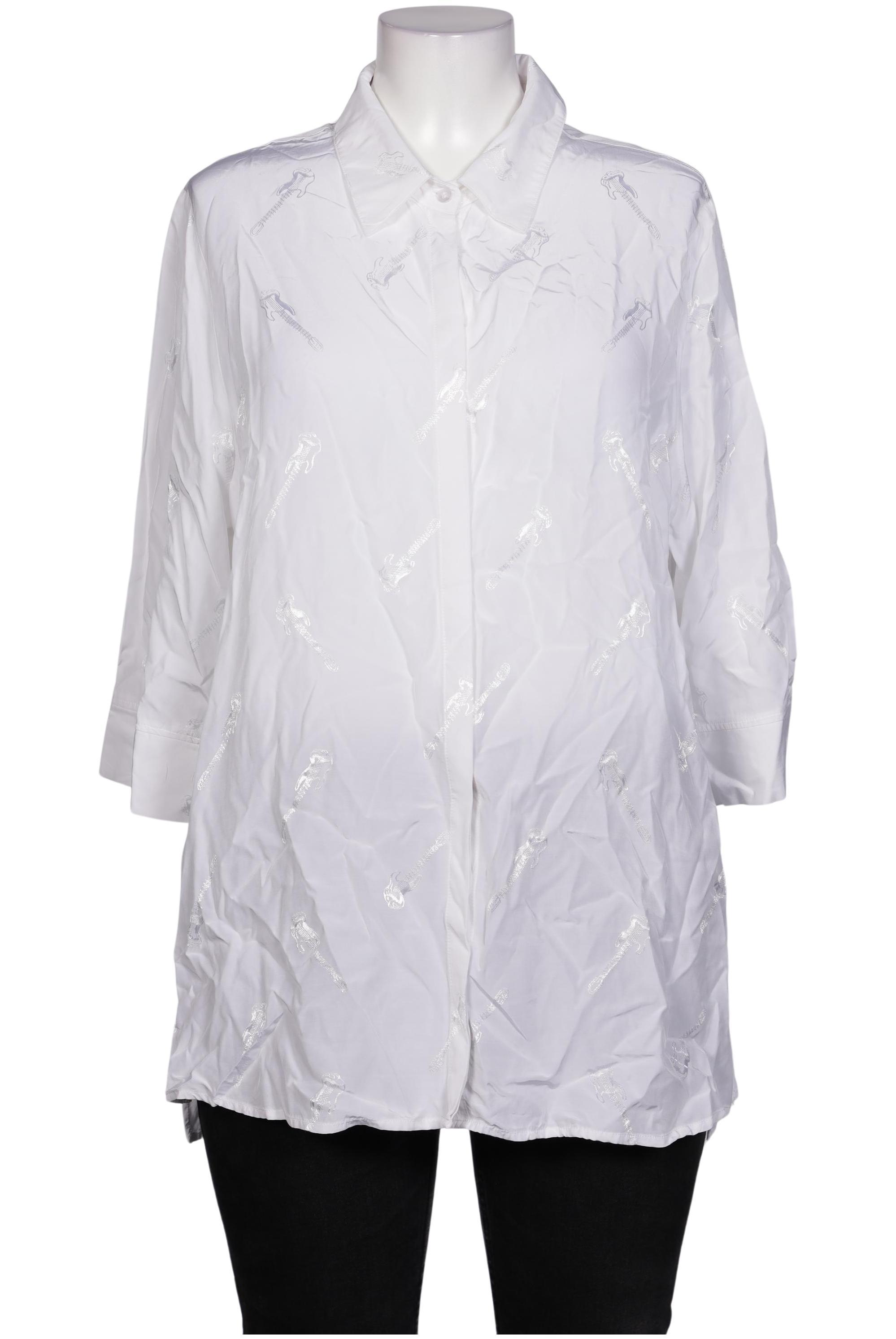 

Ulla Popken Damen Bluse, weiß, Gr. 46