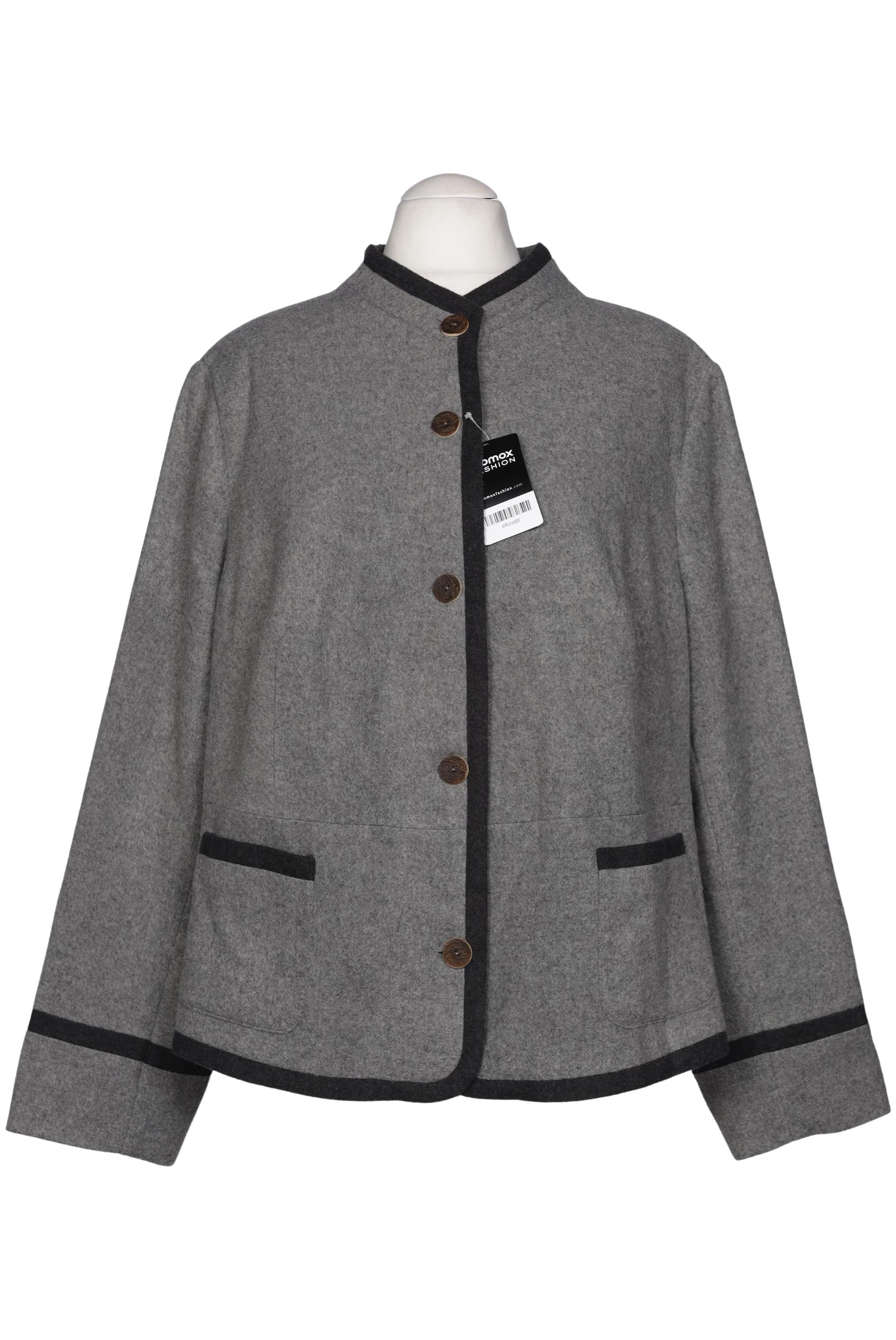 

Ulla Popken Damen Blazer, grau, Gr. 56