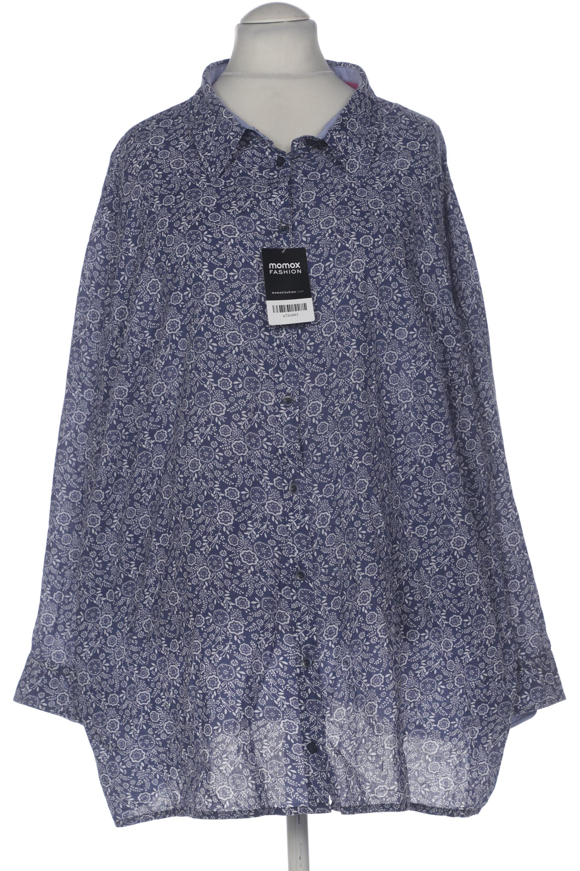 

Ulla Popken Damen Bluse, blau, Gr. 58
