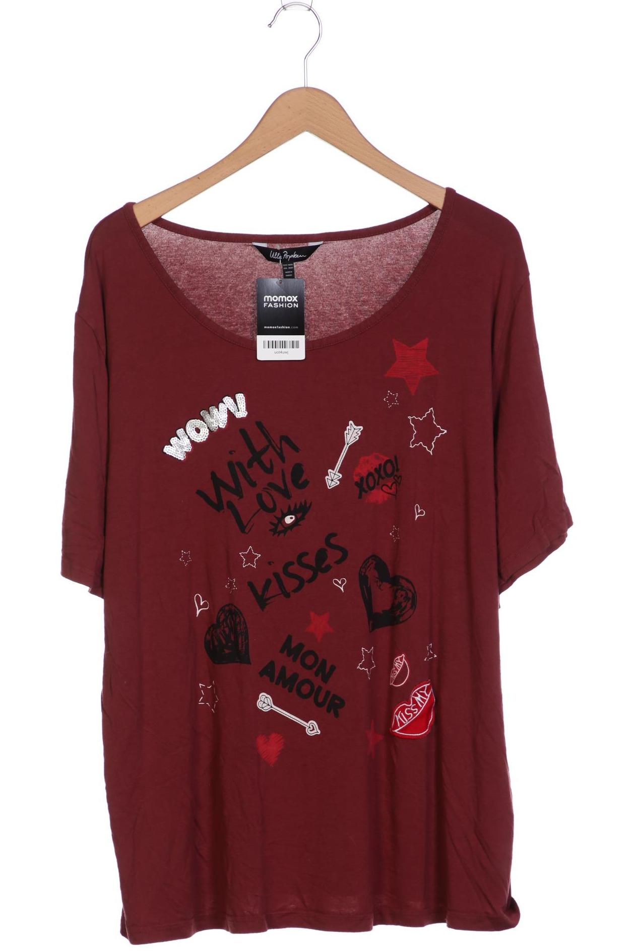 

Ulla Popken Damen T-Shirt, bordeaux