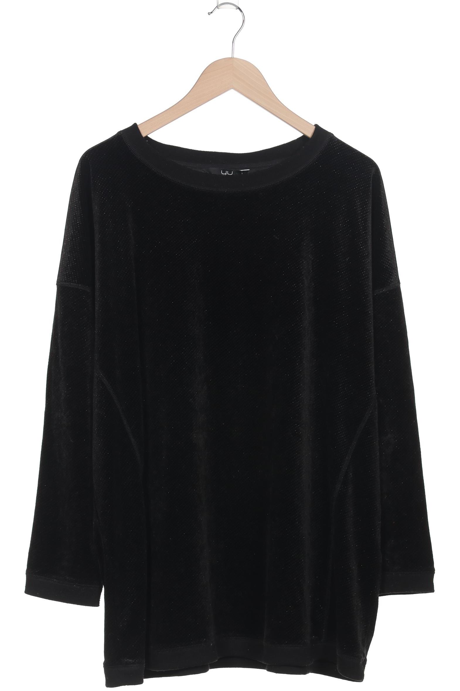 

Ulla Popken Damen Sweatshirt, schwarz, Gr. 46