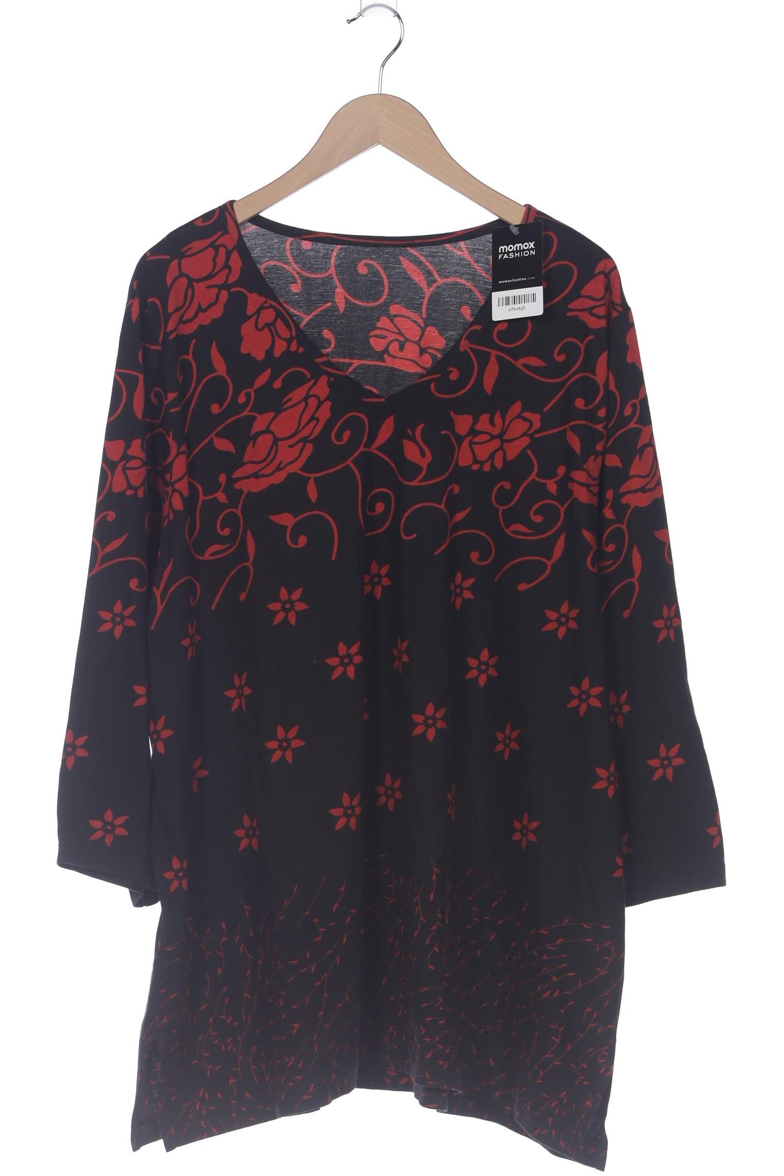 

Ulla Popken Damen Langarmshirt, schwarz, Gr. 56