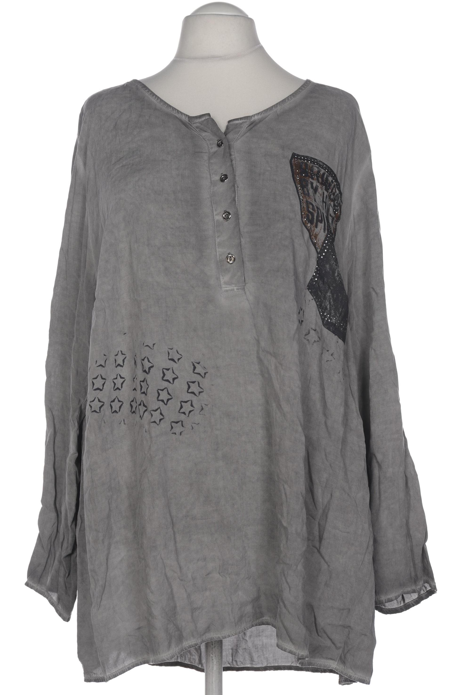 

Ulla Popken Damen Bluse, grau