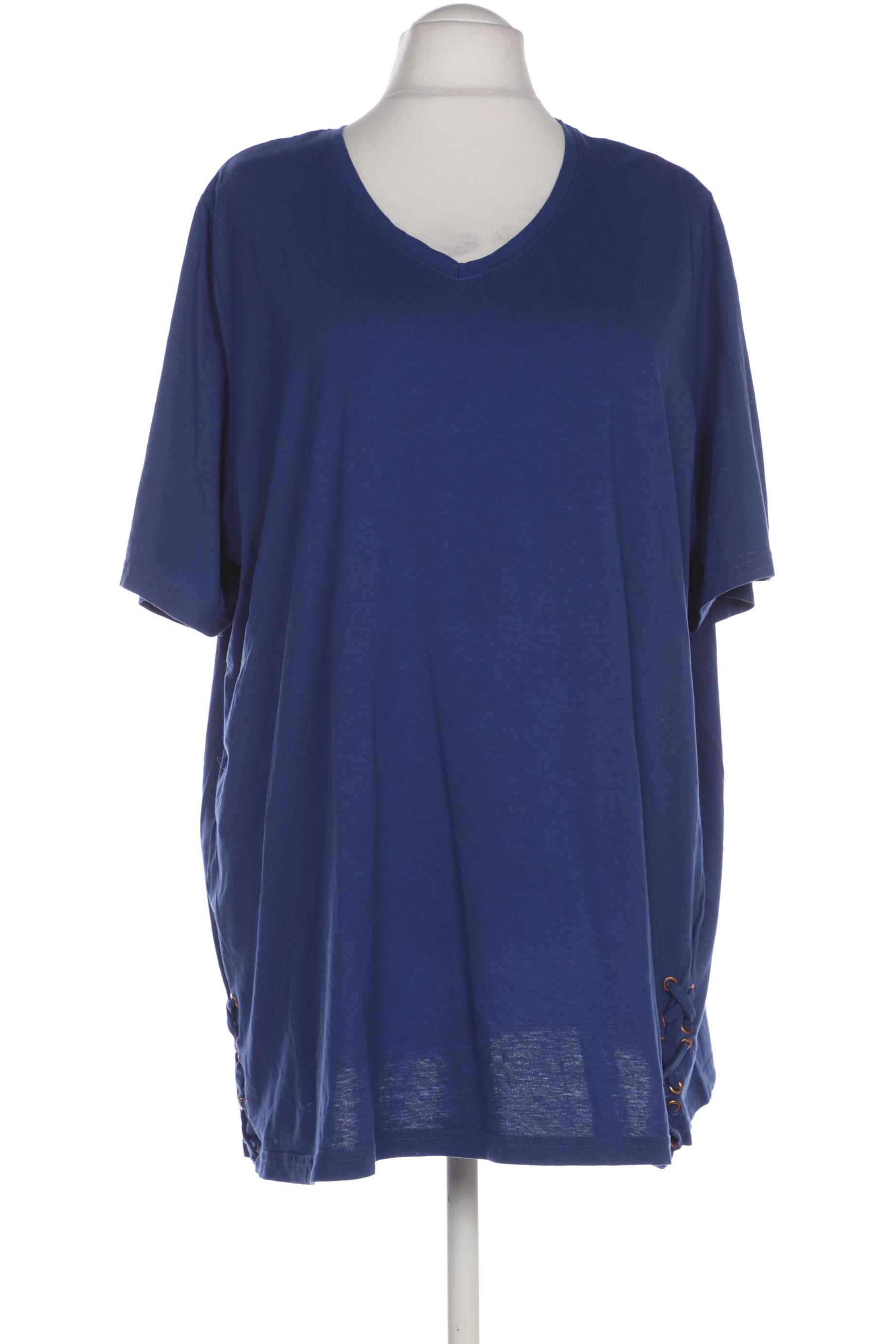 

Ulla Popken Damen T-Shirt, blau, Gr. 54