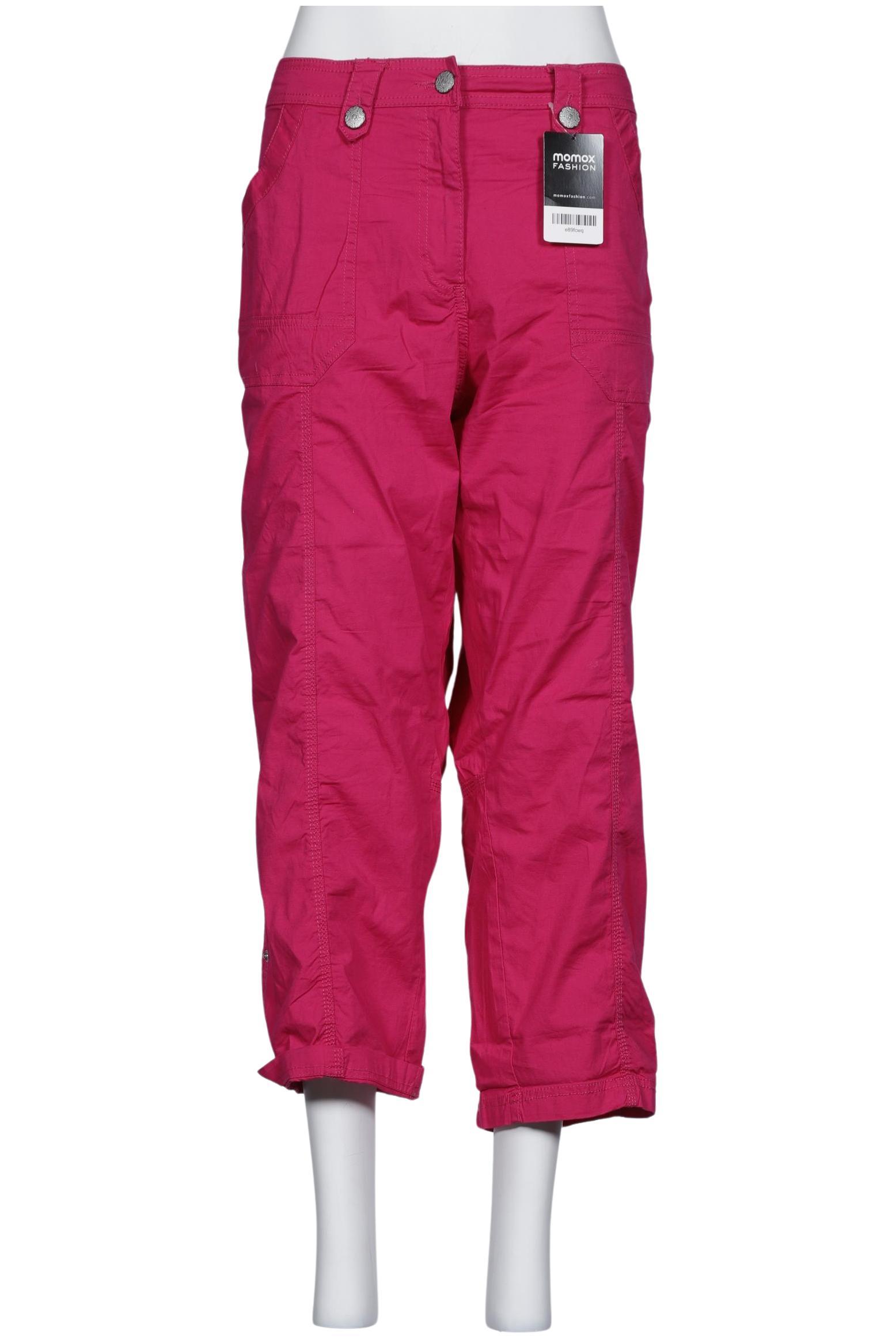 

Ulla Popken Damen Stoffhose, pink, Gr. 46