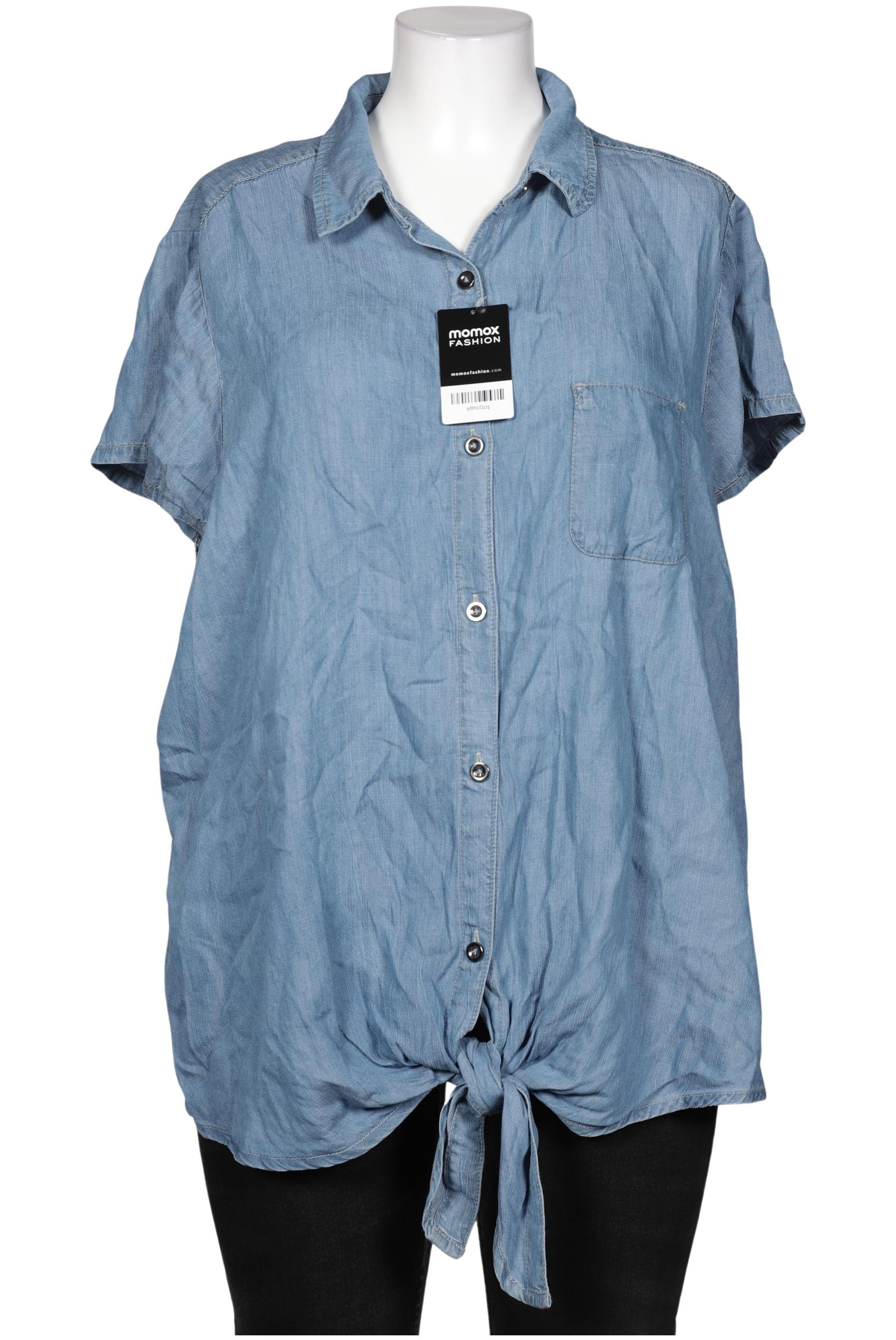 

Ulla Popken Damen Bluse, blau, Gr. 50