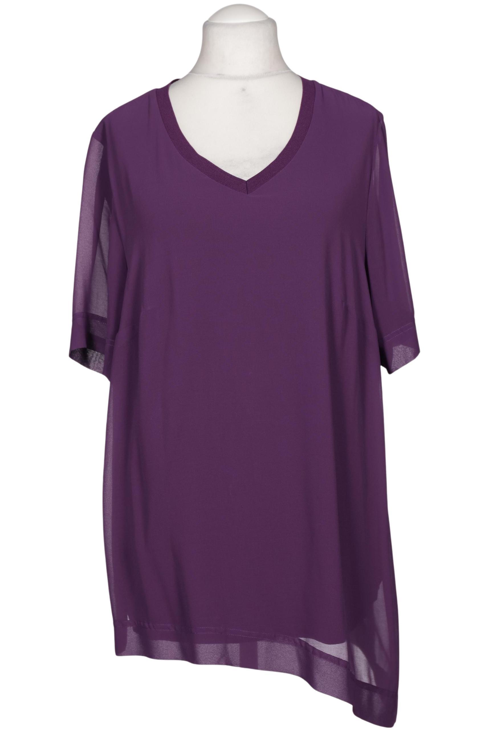 

Ulla Popken Damen Bluse, flieder, Gr. 46