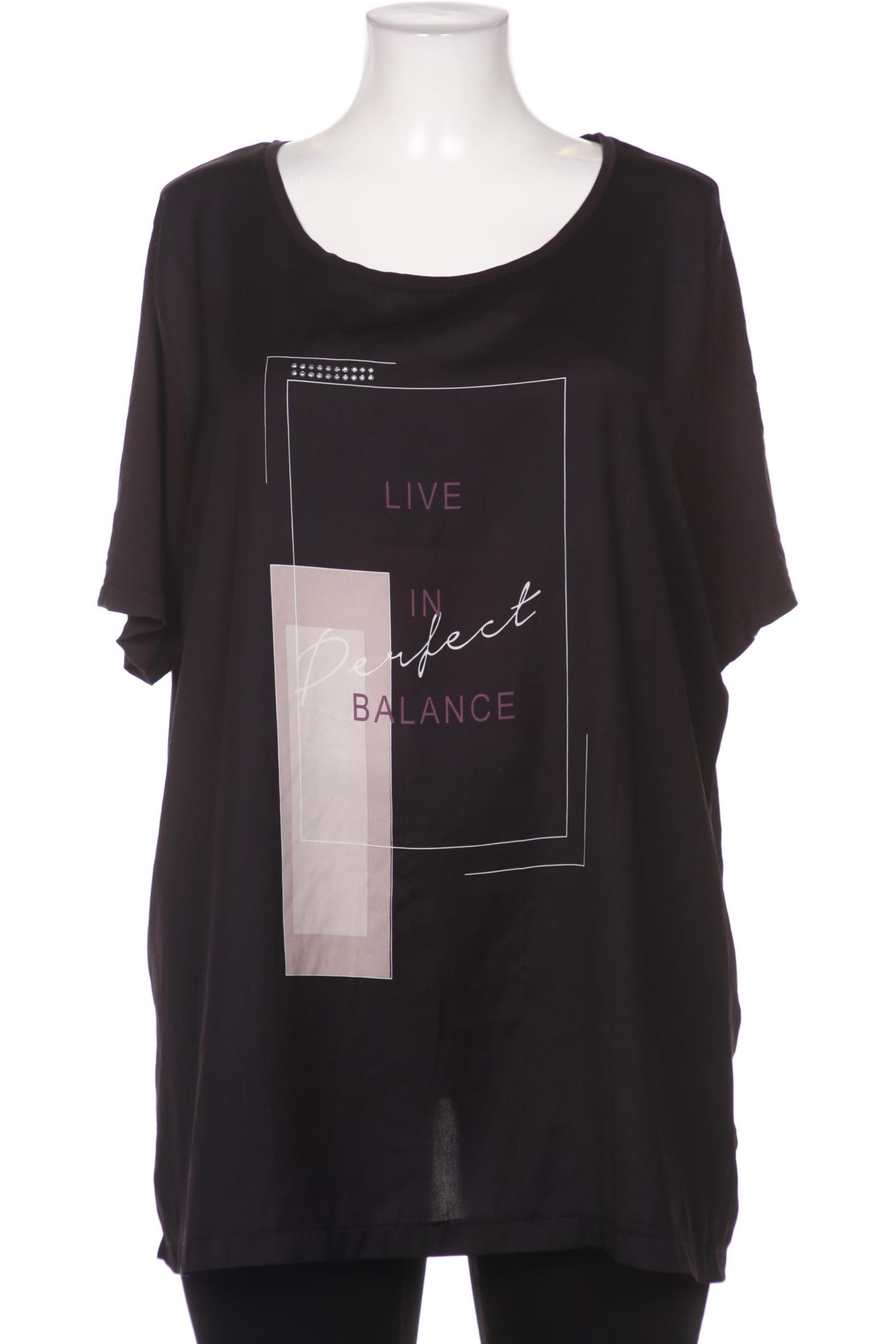 

Ulla Popken Damen T-Shirt, schwarz, Gr. 50