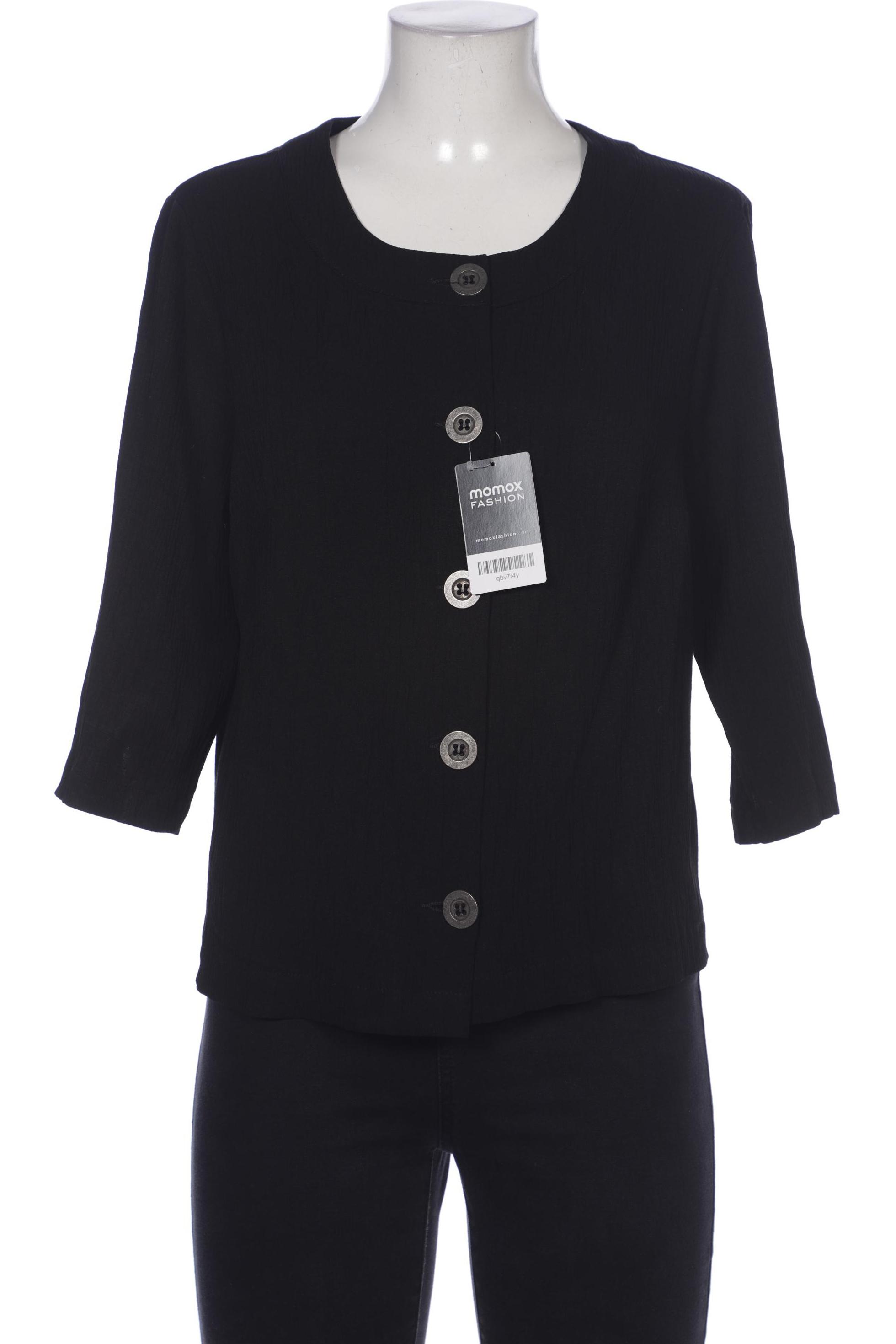 

Ulla Popken Damen Bluse, schwarz, Gr. 42