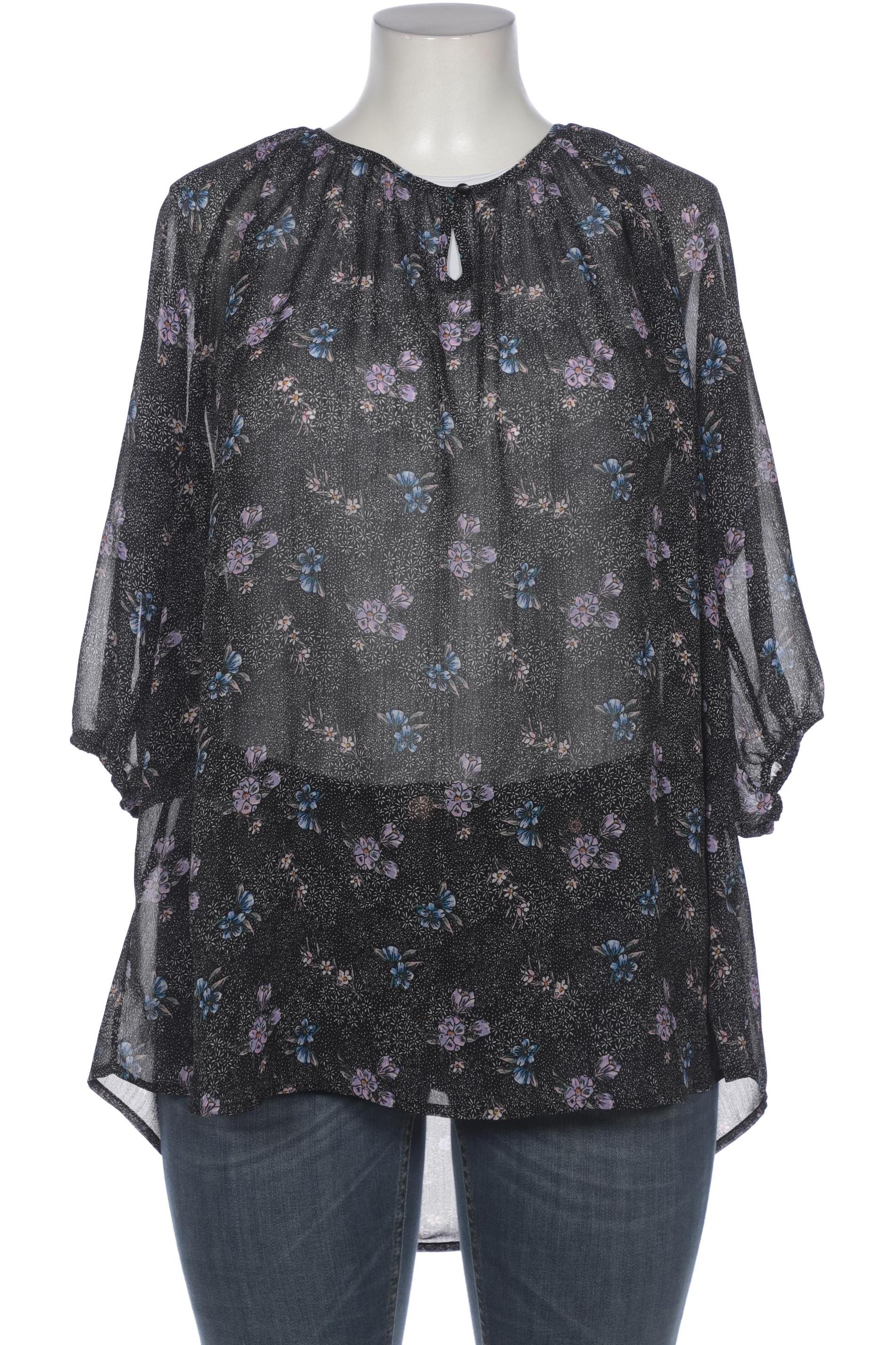 

Ulla Popken Damen Bluse, schwarz, Gr. 50