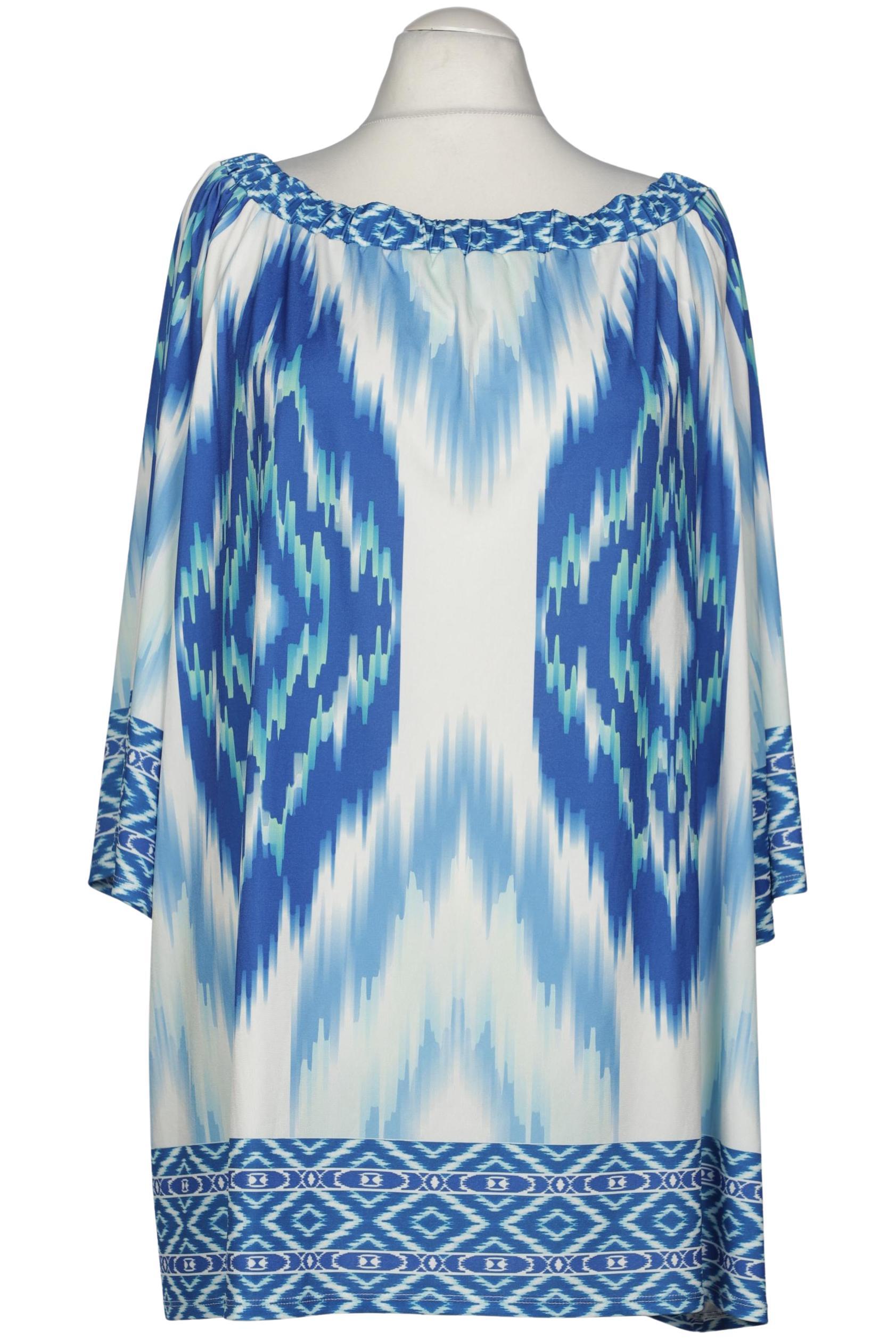 

Ulla Popken Damen T-Shirt, blau, Gr. 58