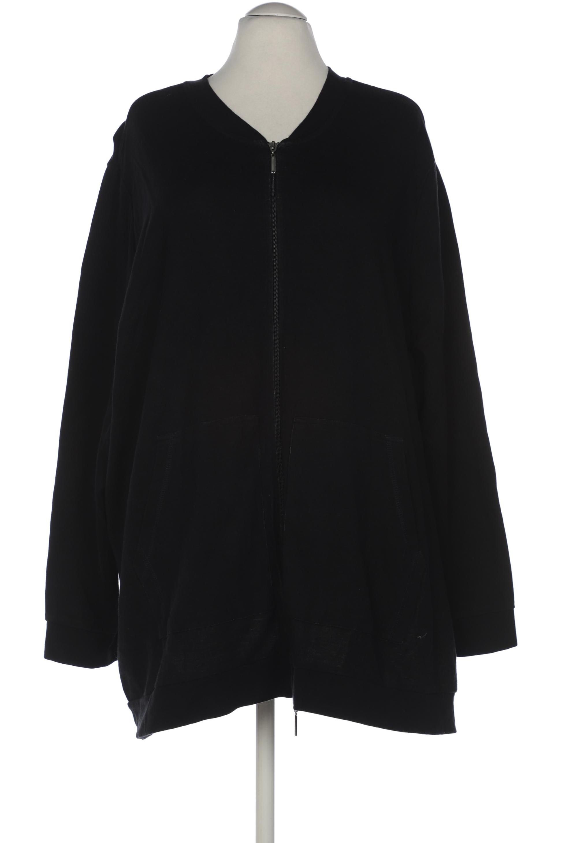 

Ulla Popken Damen Sweatshirt, schwarz, Gr. 58