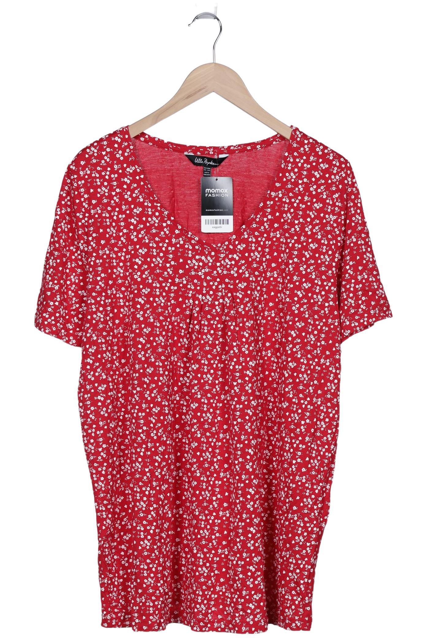 

Ulla Popken Damen T-Shirt, rot, Gr. 46