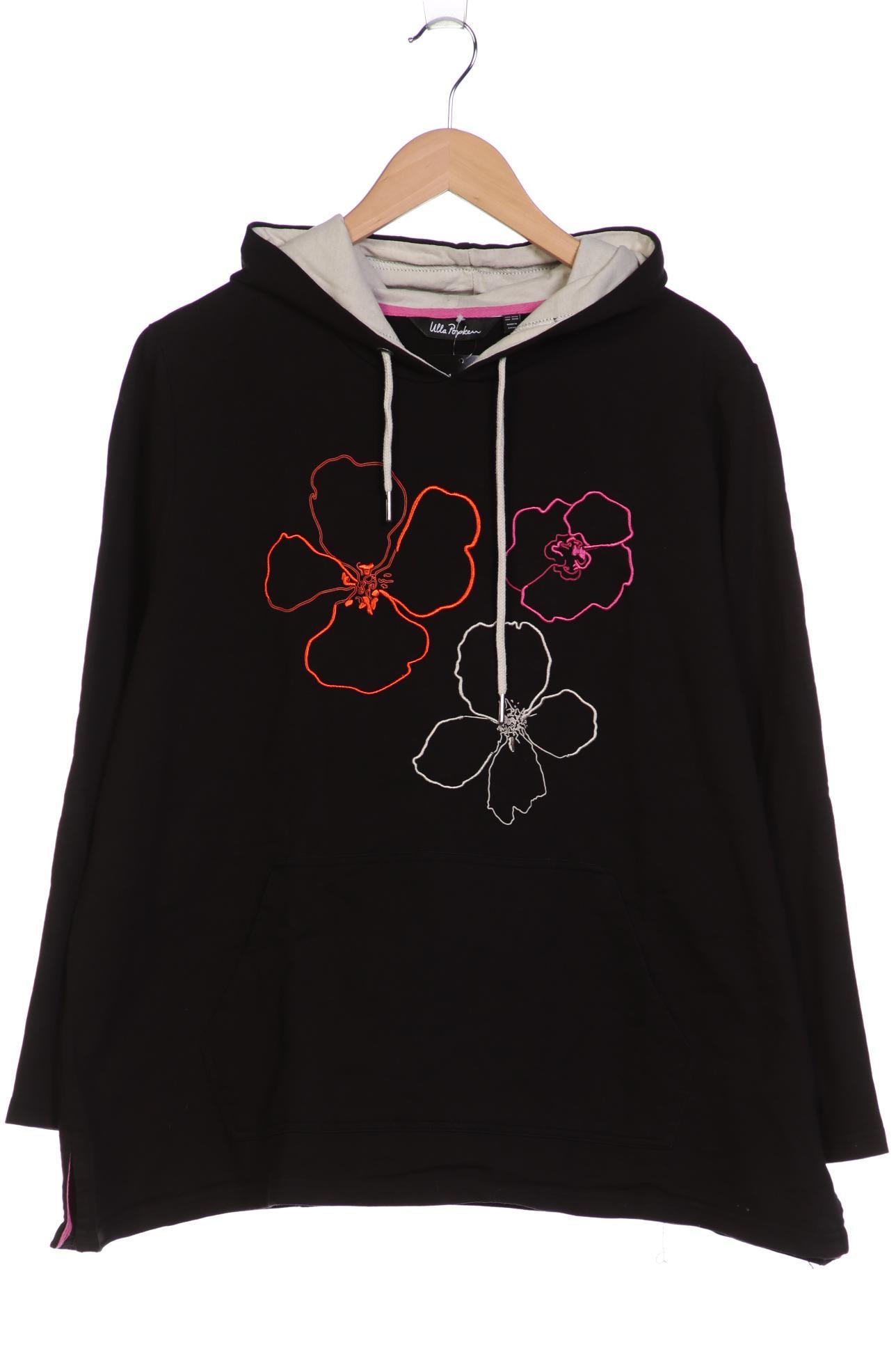 

Ulla Popken Damen Kapuzenpullover, schwarz, Gr. 50