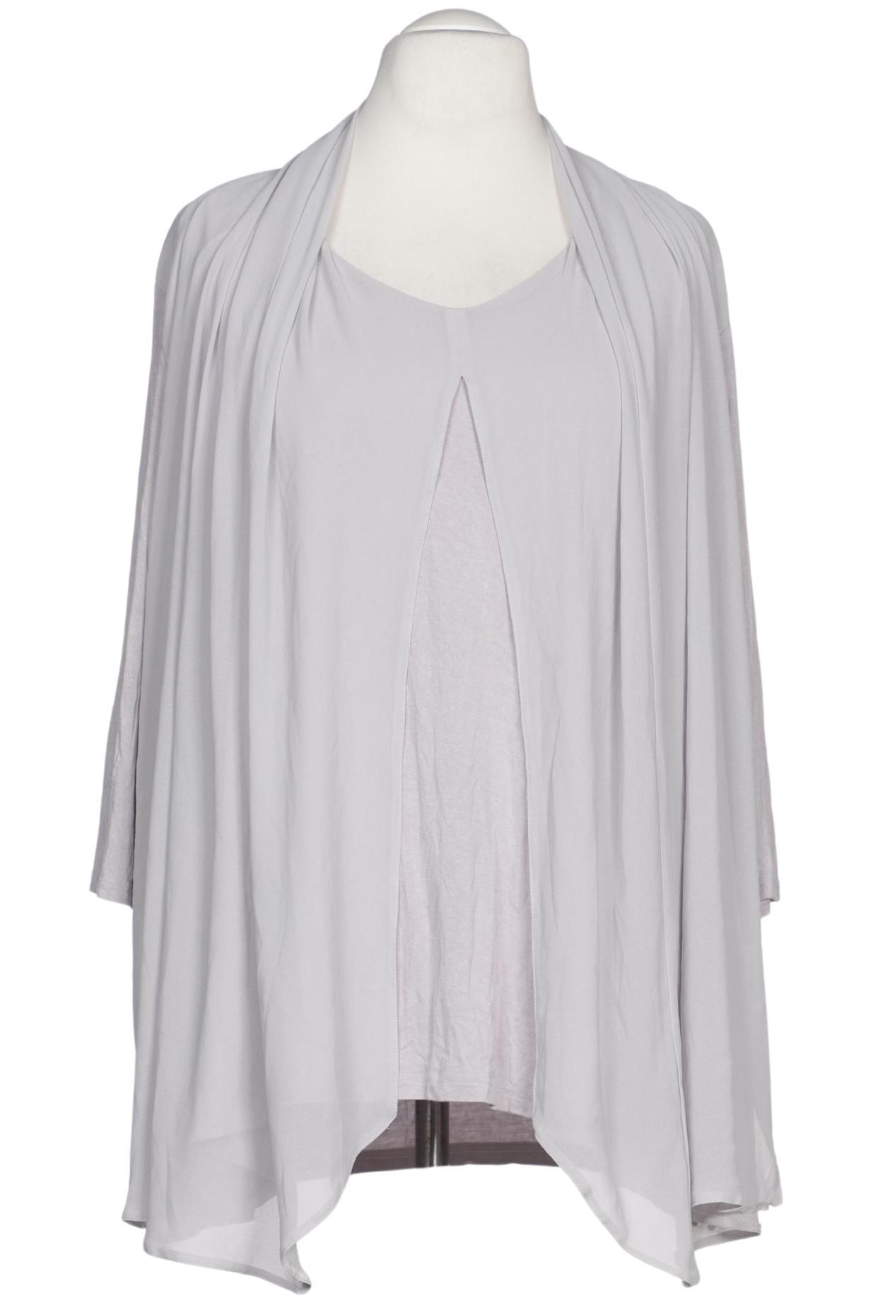 

Ulla Popken Damen Bluse, grau, Gr. 54