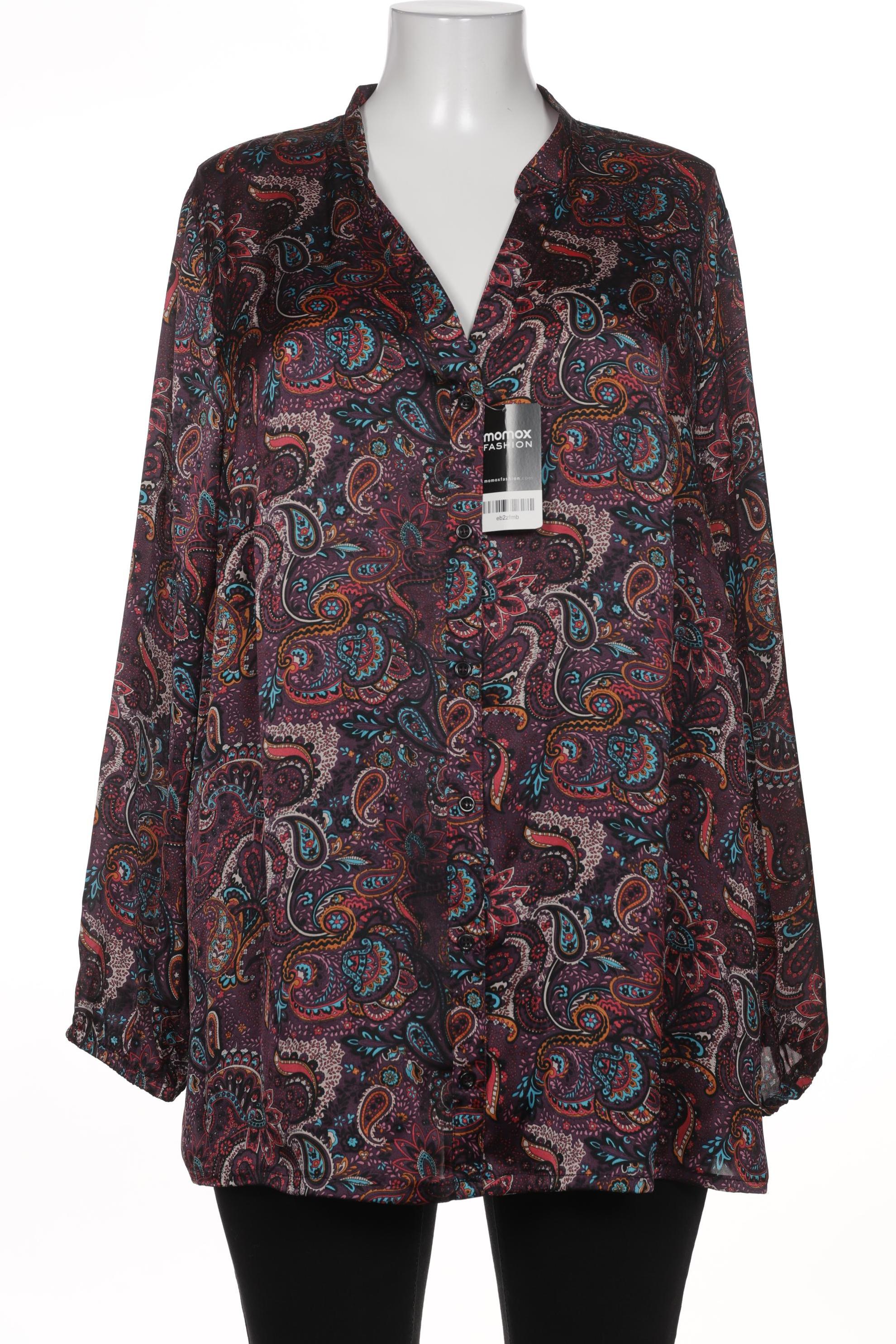 

Ulla Popken Damen Bluse, bordeaux, Gr. 48