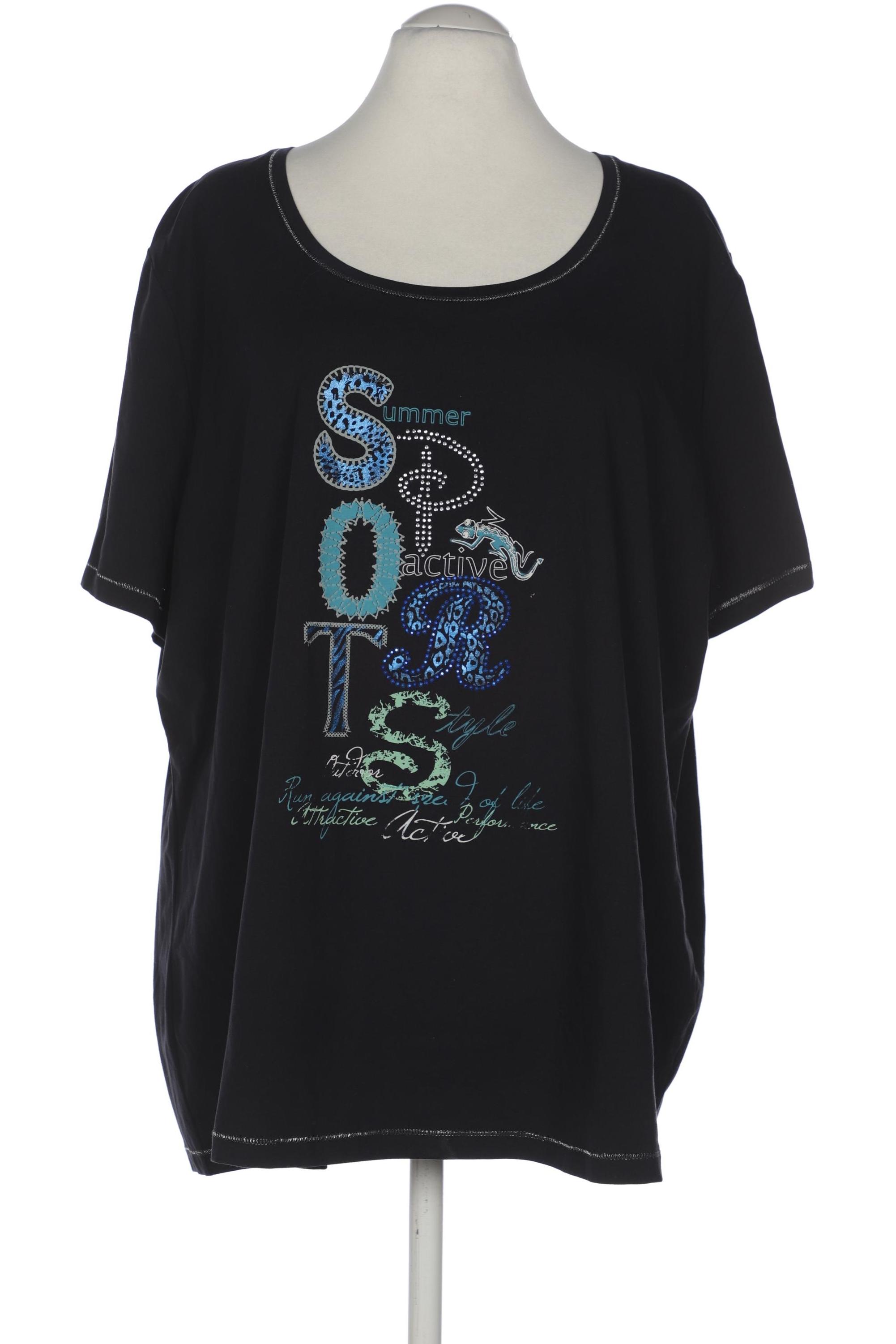

Ulla Popken Damen T-Shirt, marineblau, Gr. 54