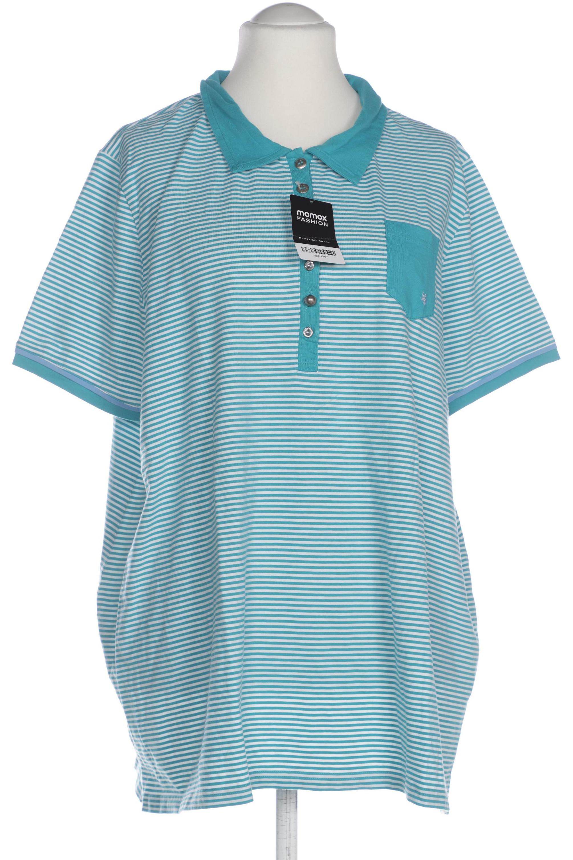 

Ulla Popken Damen Poloshirt, blau, Gr. 54