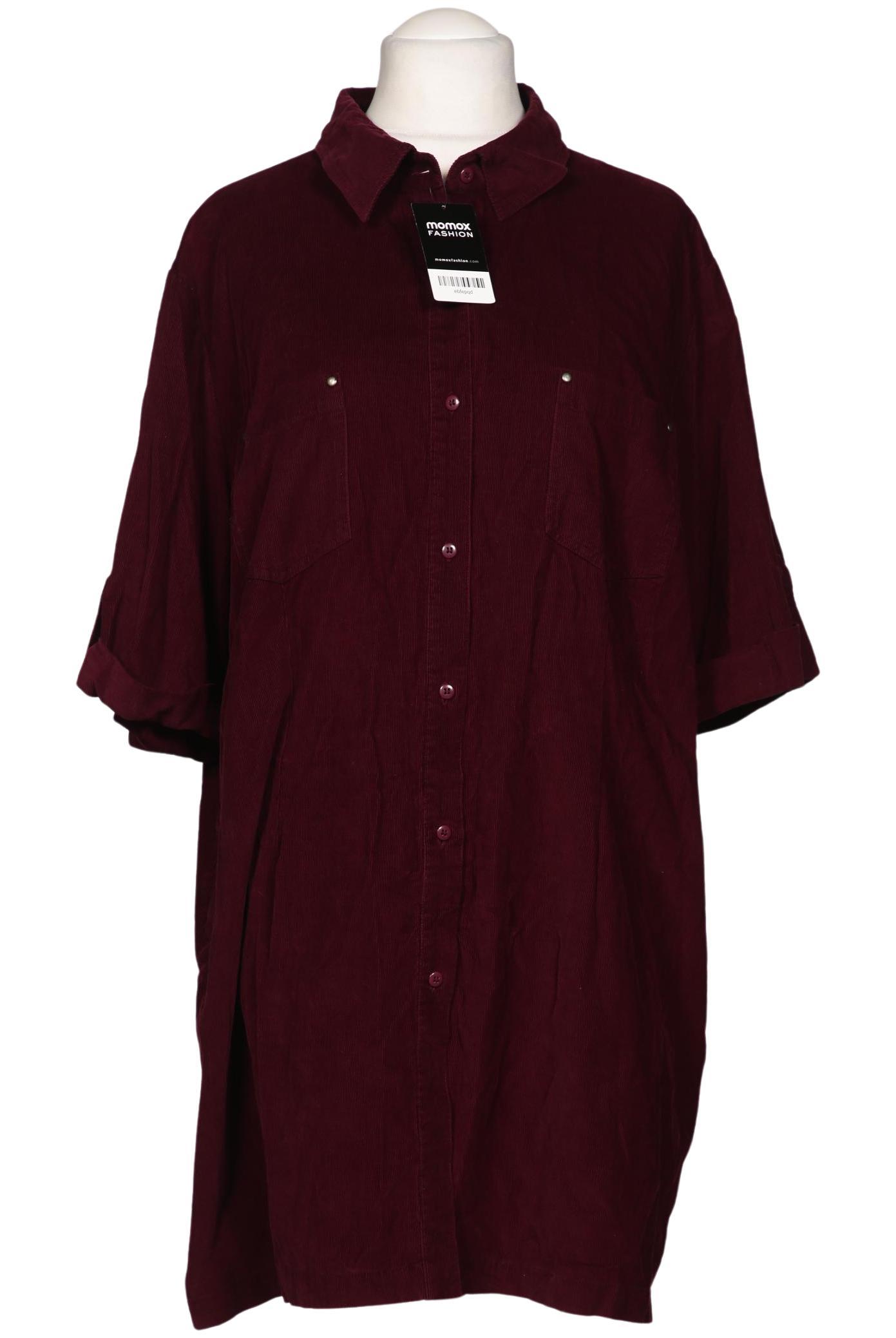 

Ulla Popken Damen Bluse, bordeaux, Gr. 48