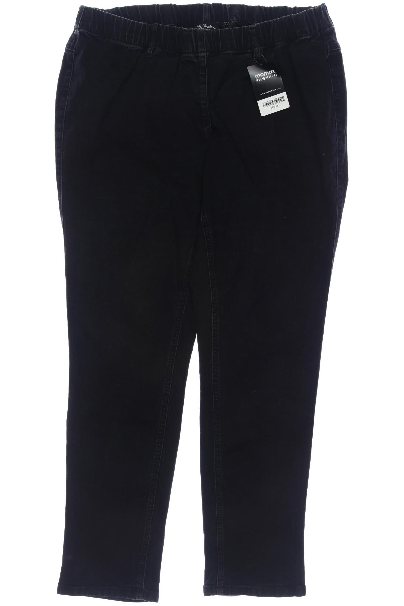 

Ulla Popken Damen Jeans, schwarz, Gr. 48