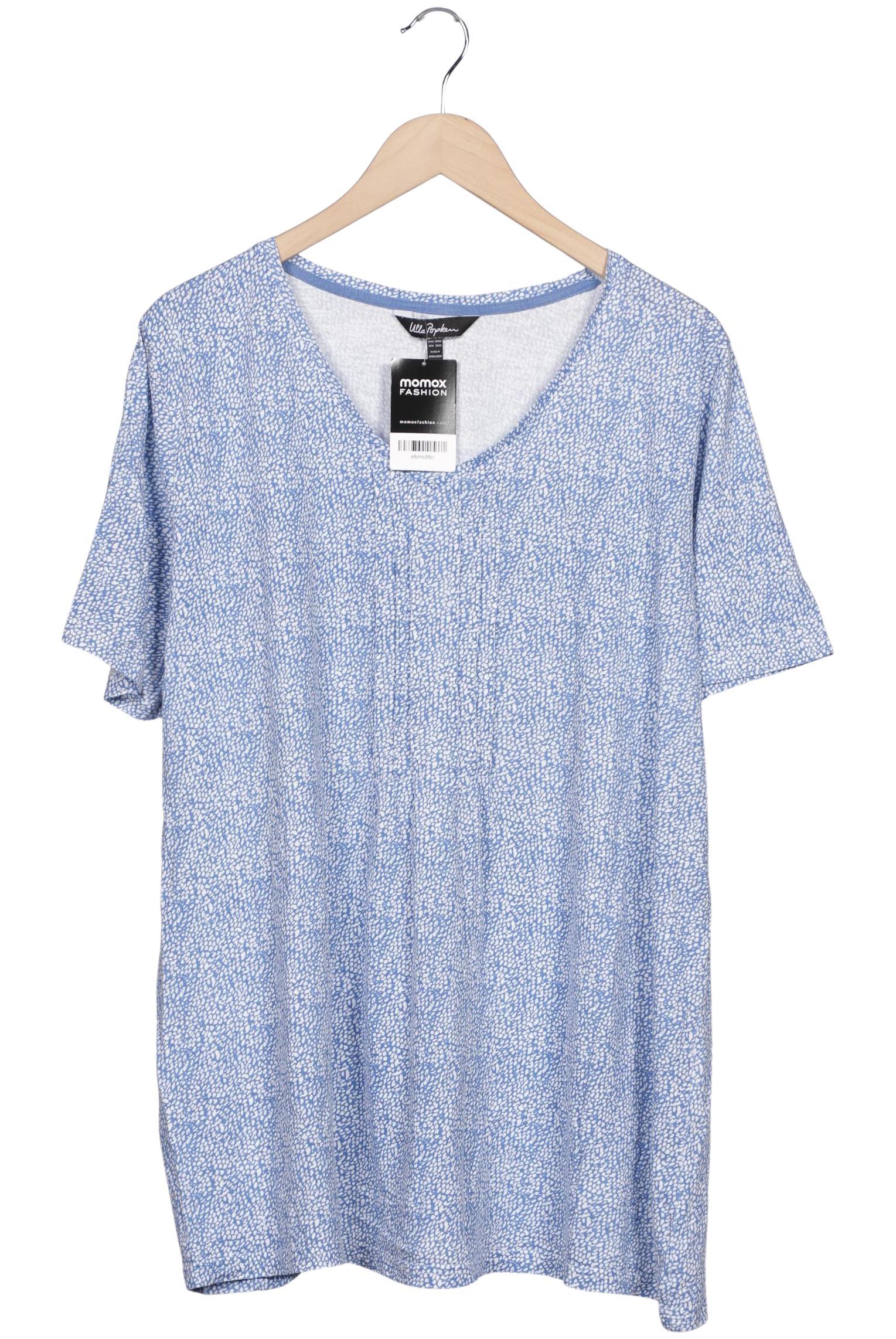 

Ulla Popken Damen T-Shirt, blau, Gr. 50