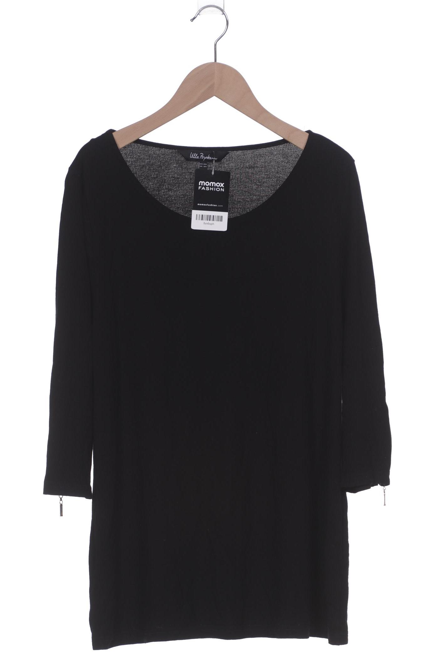 

Ulla Popken Damen Langarmshirt, schwarz, Gr. 42