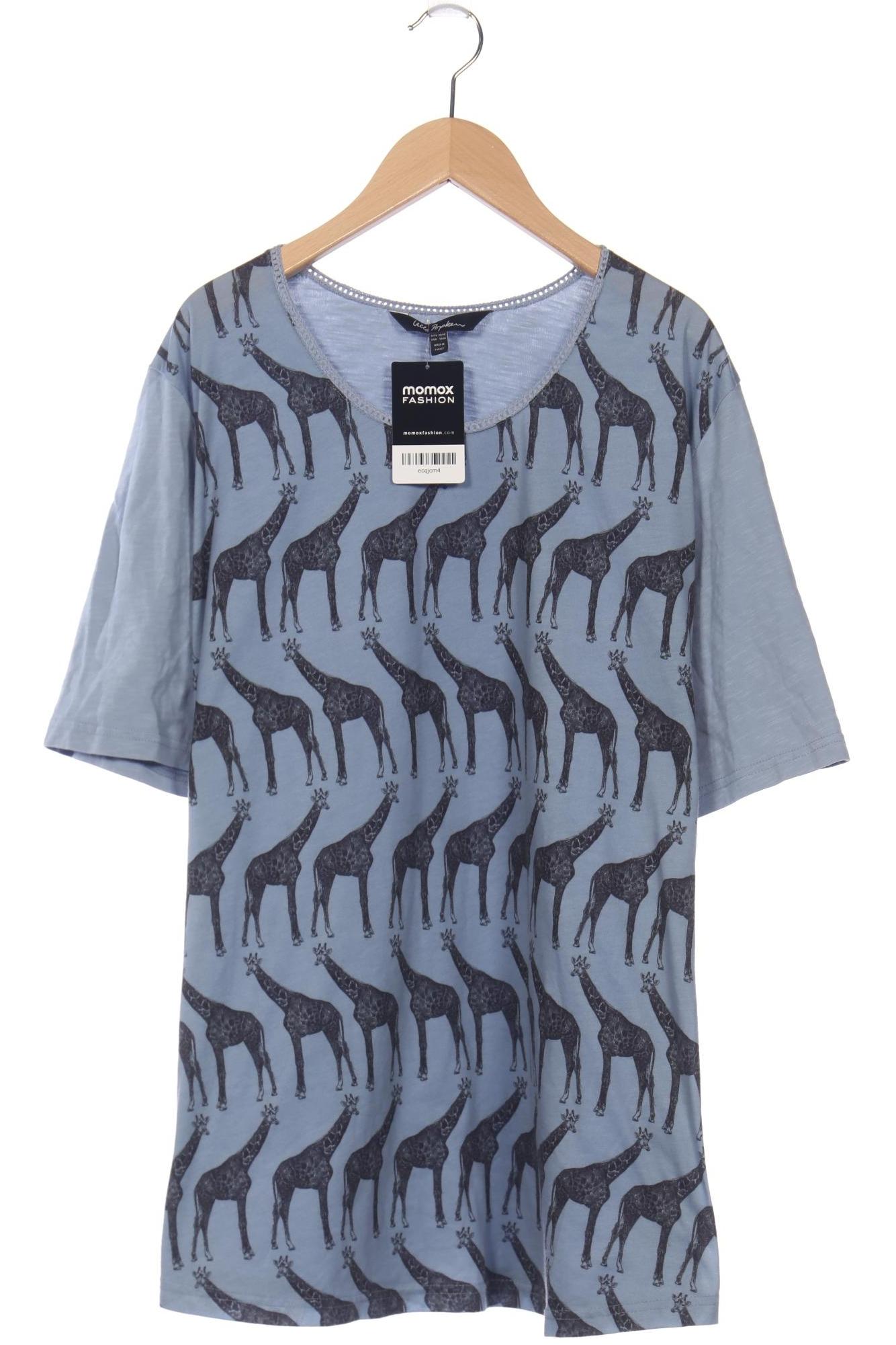 

Ulla Popken Damen T-Shirt, blau, Gr. 46