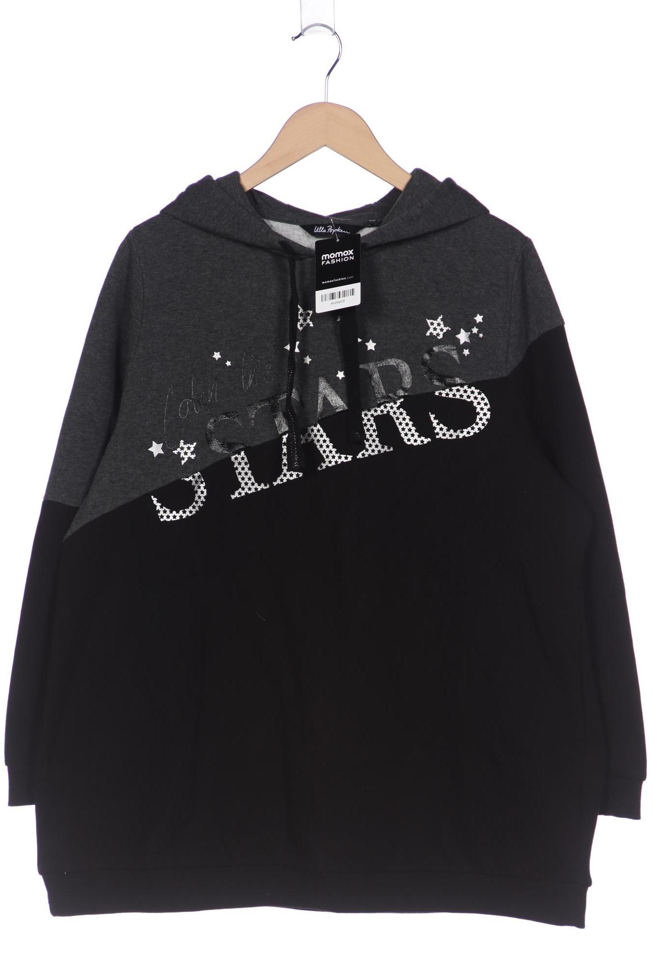 

Ulla Popken Damen Kapuzenpullover, schwarz