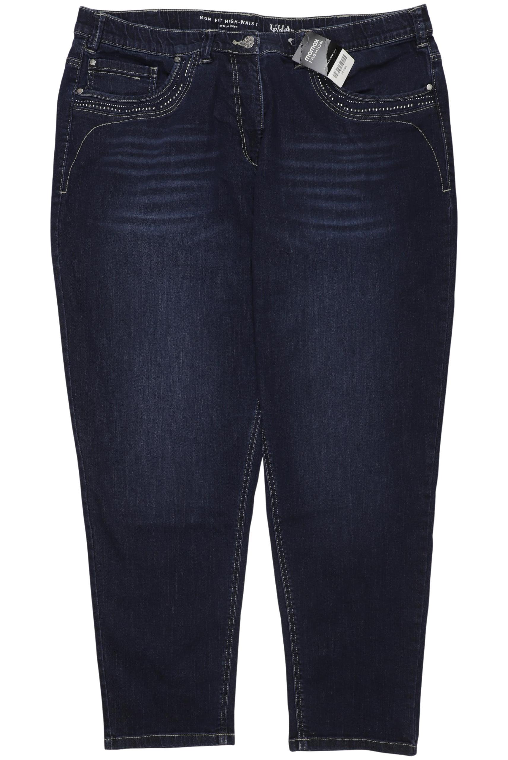 

Ulla Popken Damen Jeans, marineblau, Gr. 52