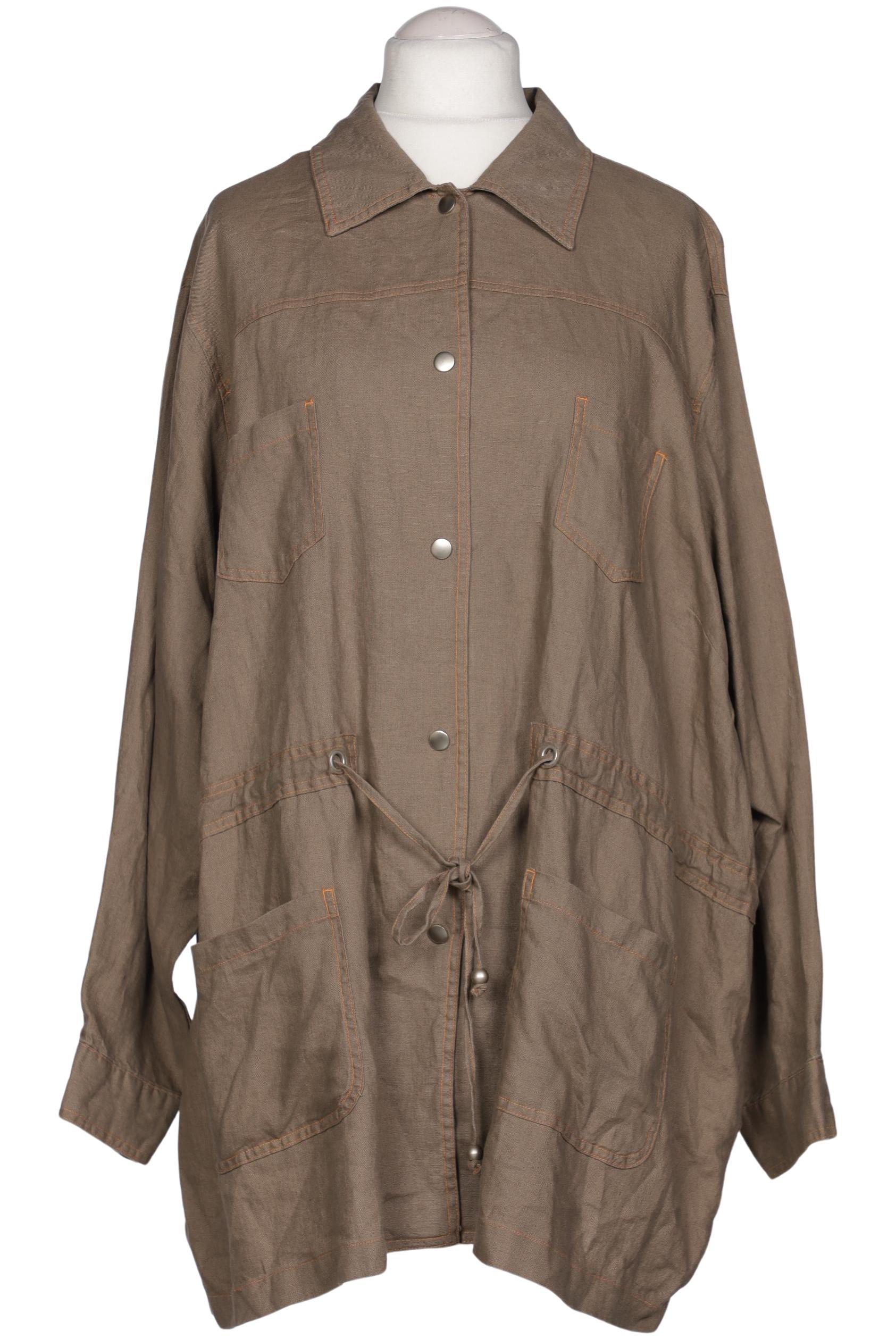 

Ulla Popken Damen Bluse, beige, Gr. 58