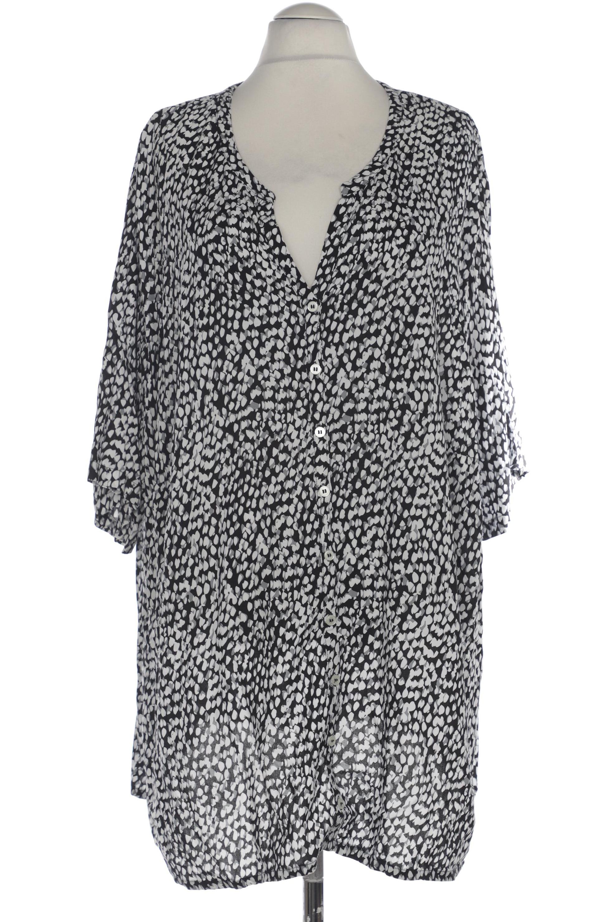 

Ulla Popken Damen Bluse, schwarz, Gr. 56