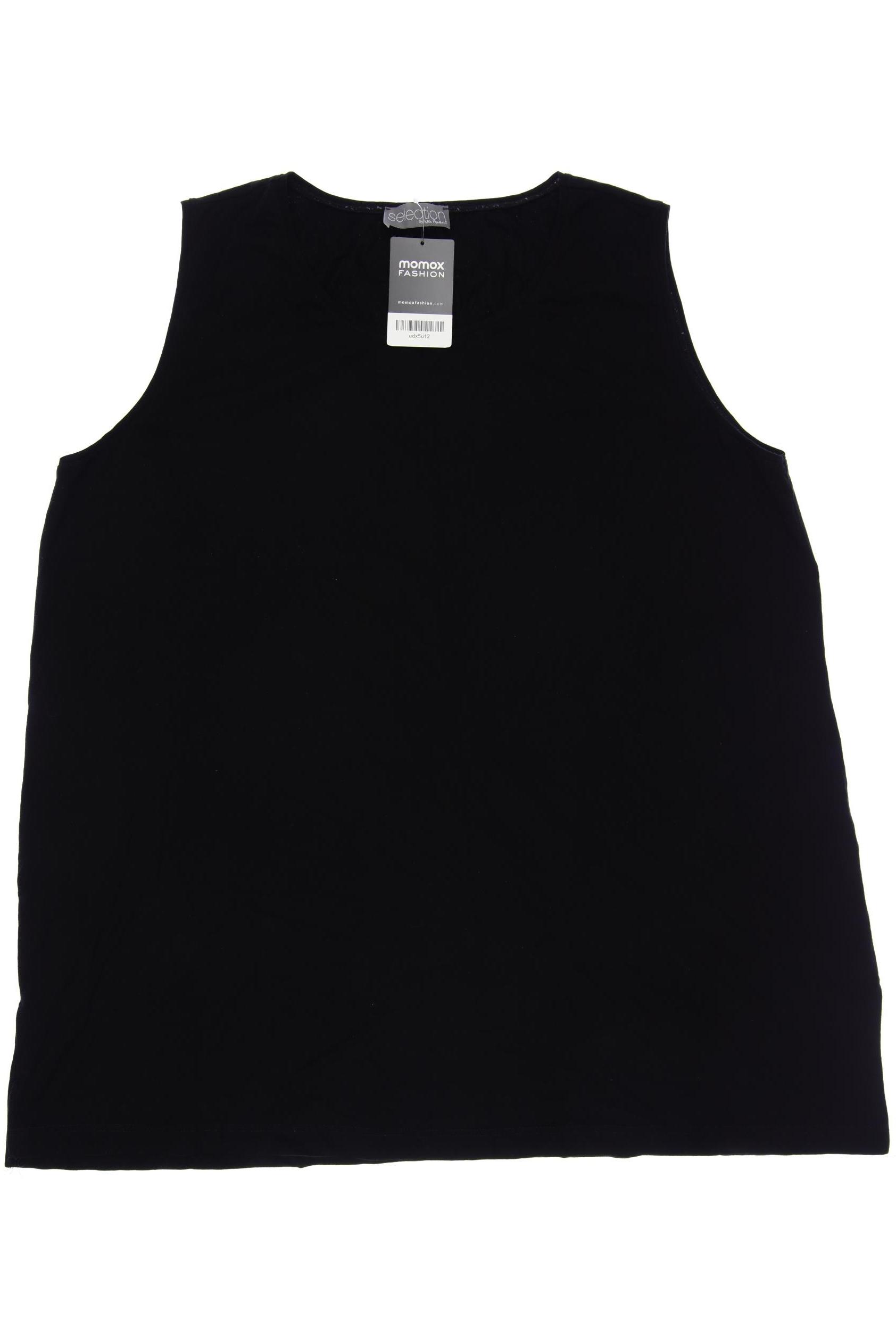 

Ulla Popken Damen Top, schwarz, Gr. 48