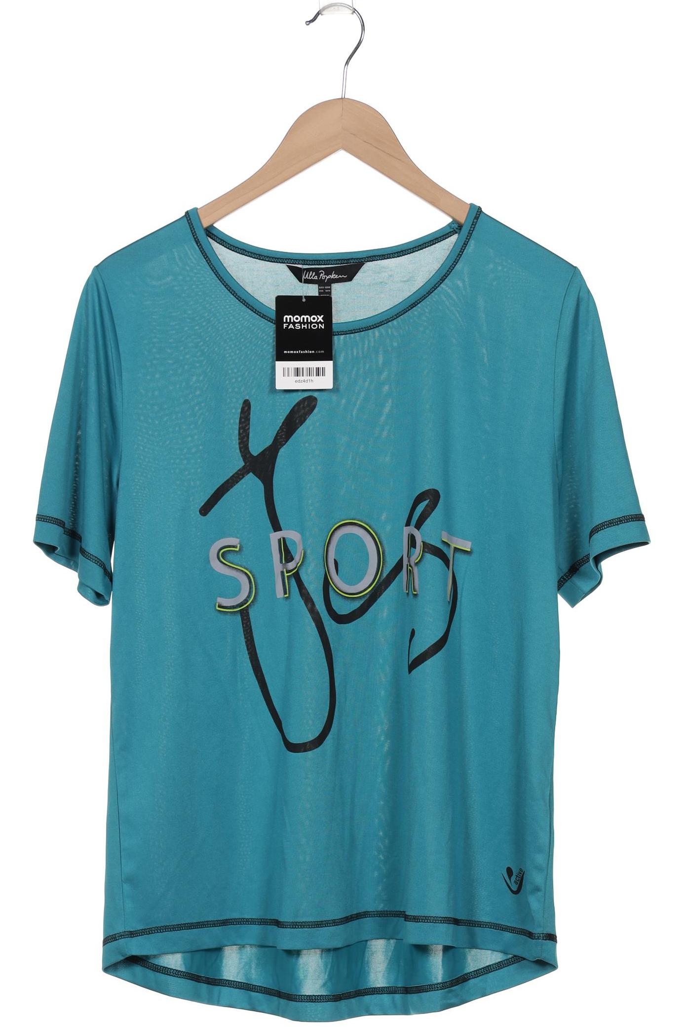 

Ulla Popken Damen T-Shirt, blau, Gr. 42