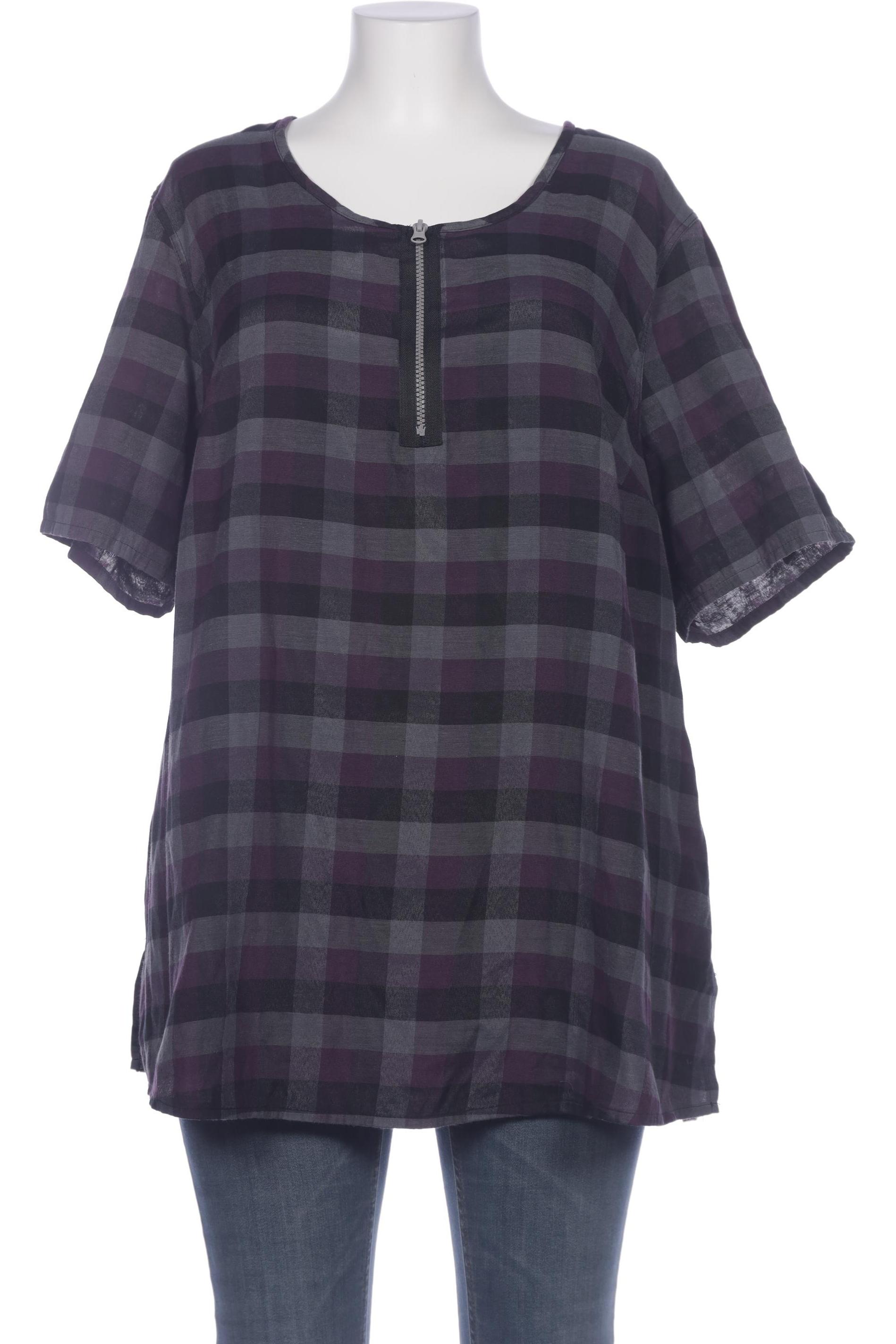 

Ulla Popken Damen Bluse, flieder, Gr. 50